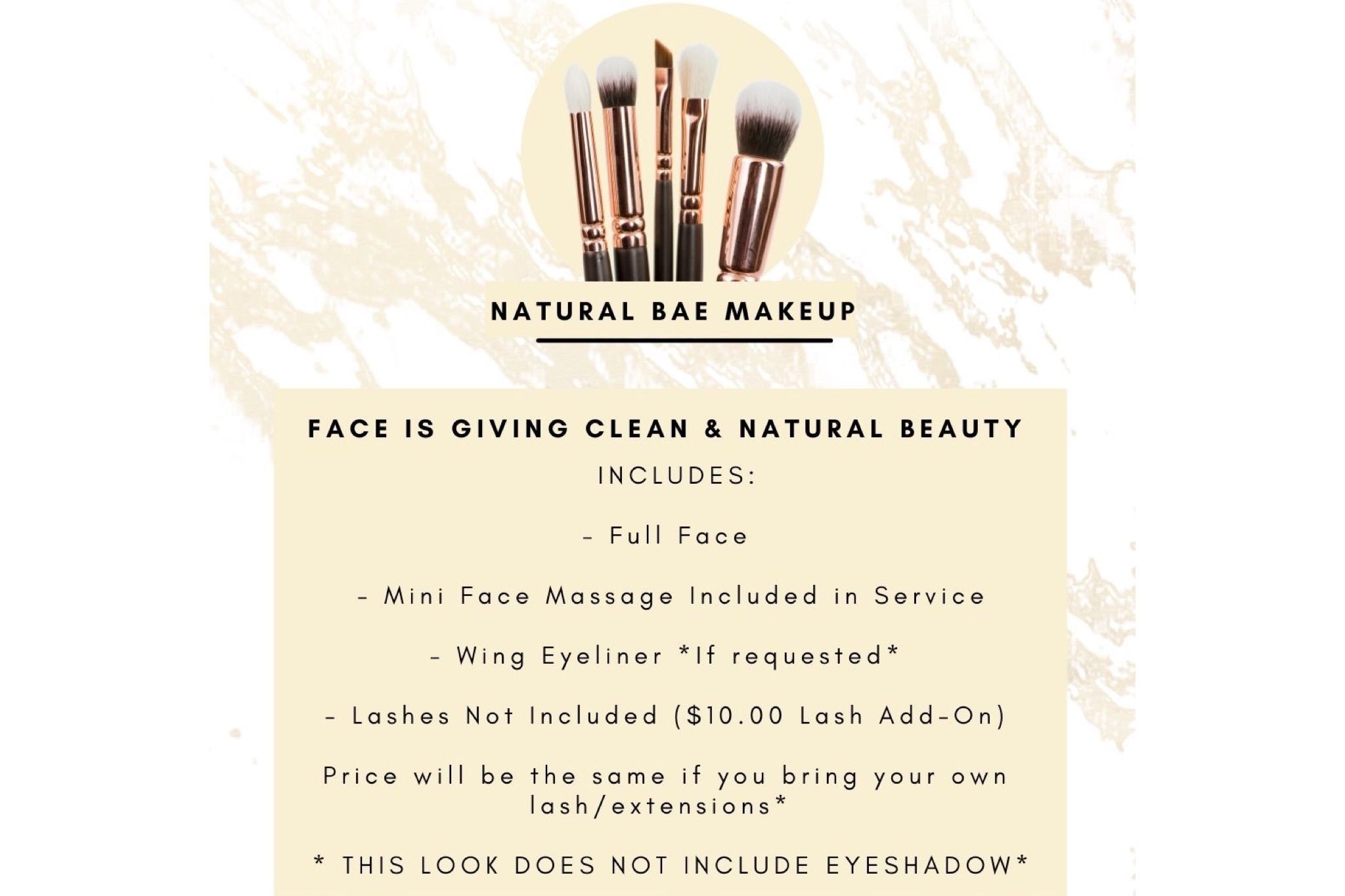Natural Bae Makeup portfolio
