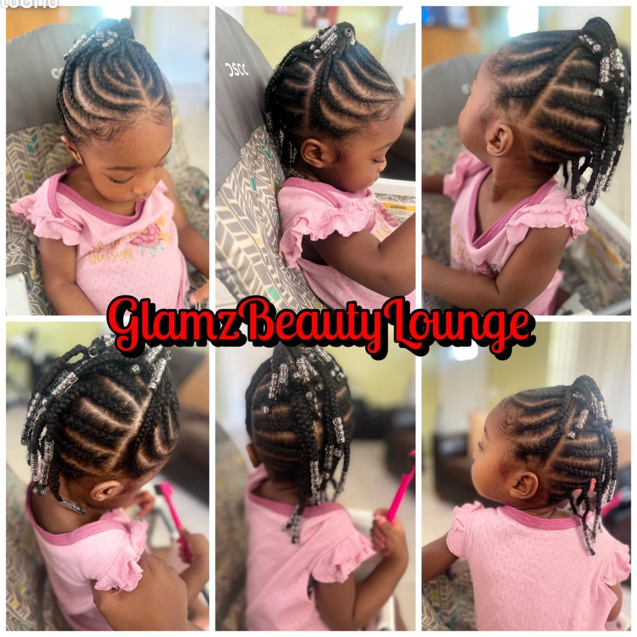 Kids braids W/natural hair portfolio