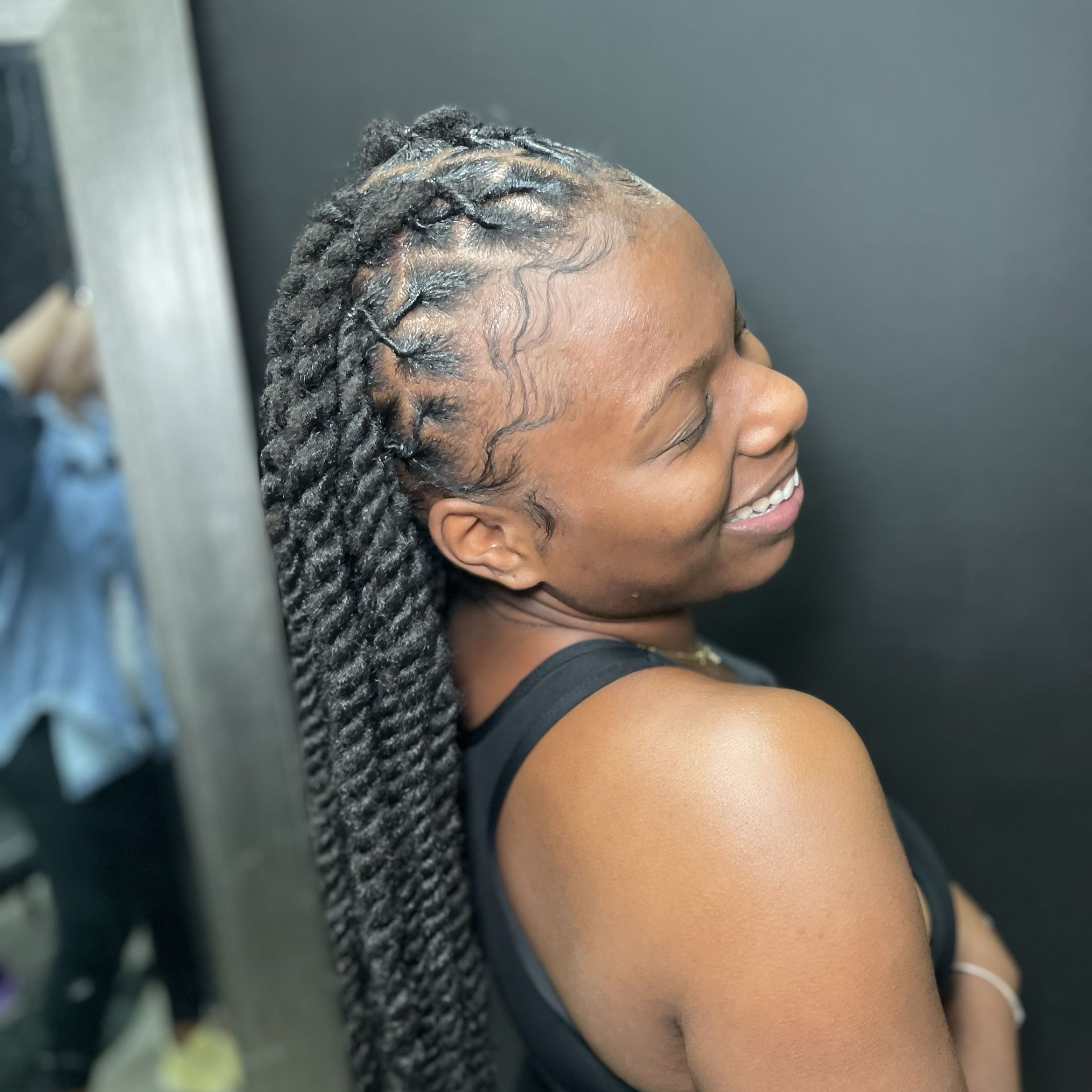 EXTENDED LOCS ( HAIR ADDED TO EXTEND LENGTH) portfolio