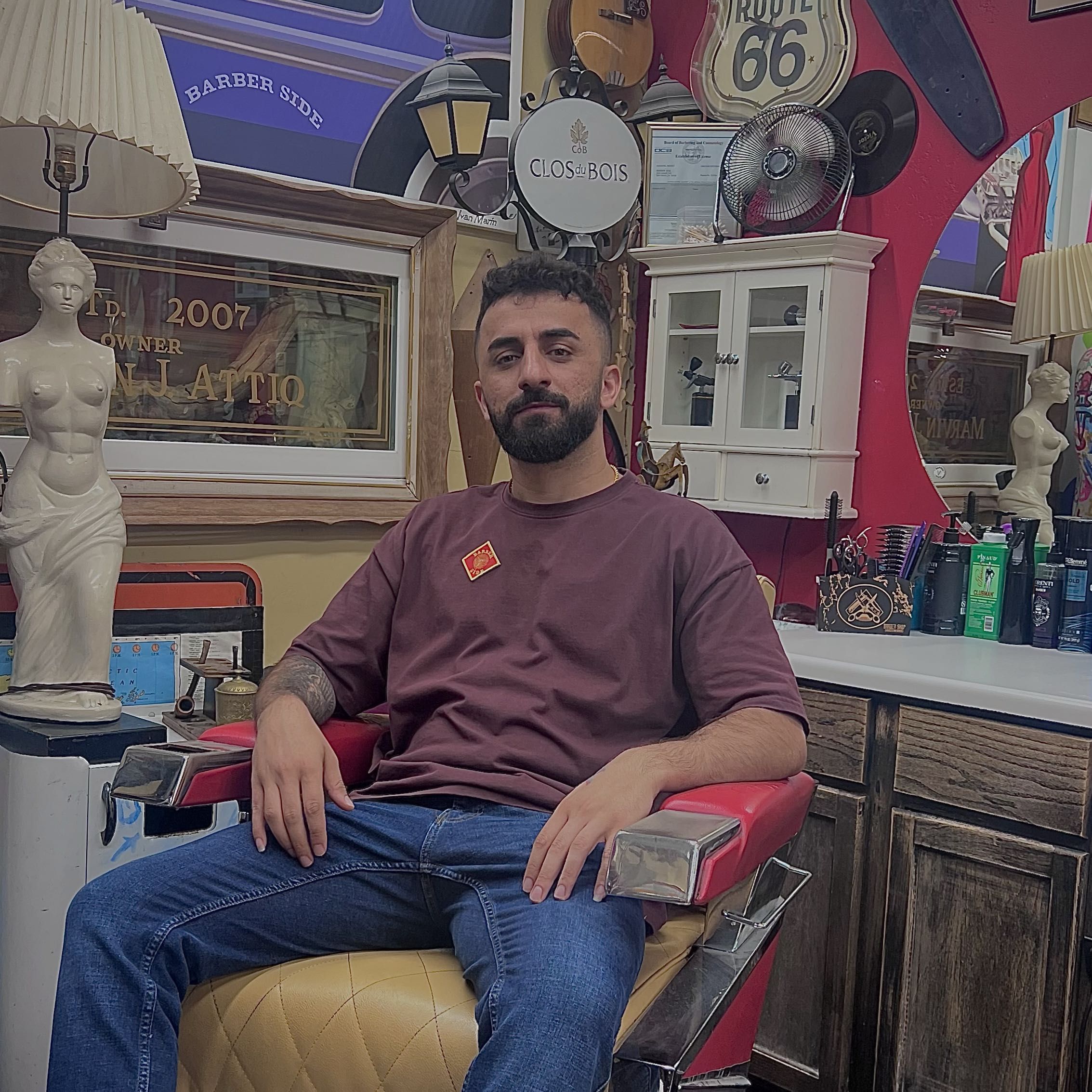 Moneer Barber, 3506 Adams Ave, San Diego, 92116