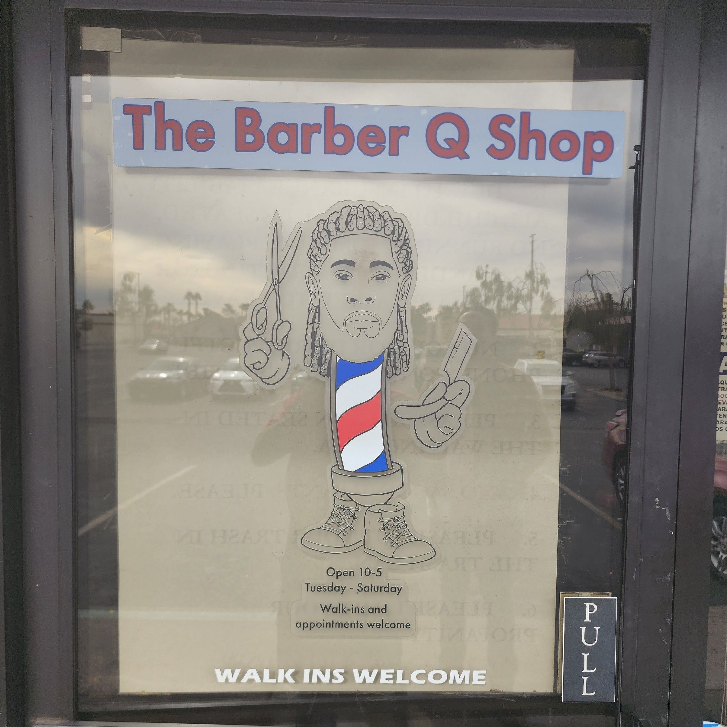 The Barber Q Shop, 2077 N Jones, Las Vegas, 89108