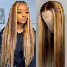 Make a wig with the frontal and closure (glue lace portfolio
