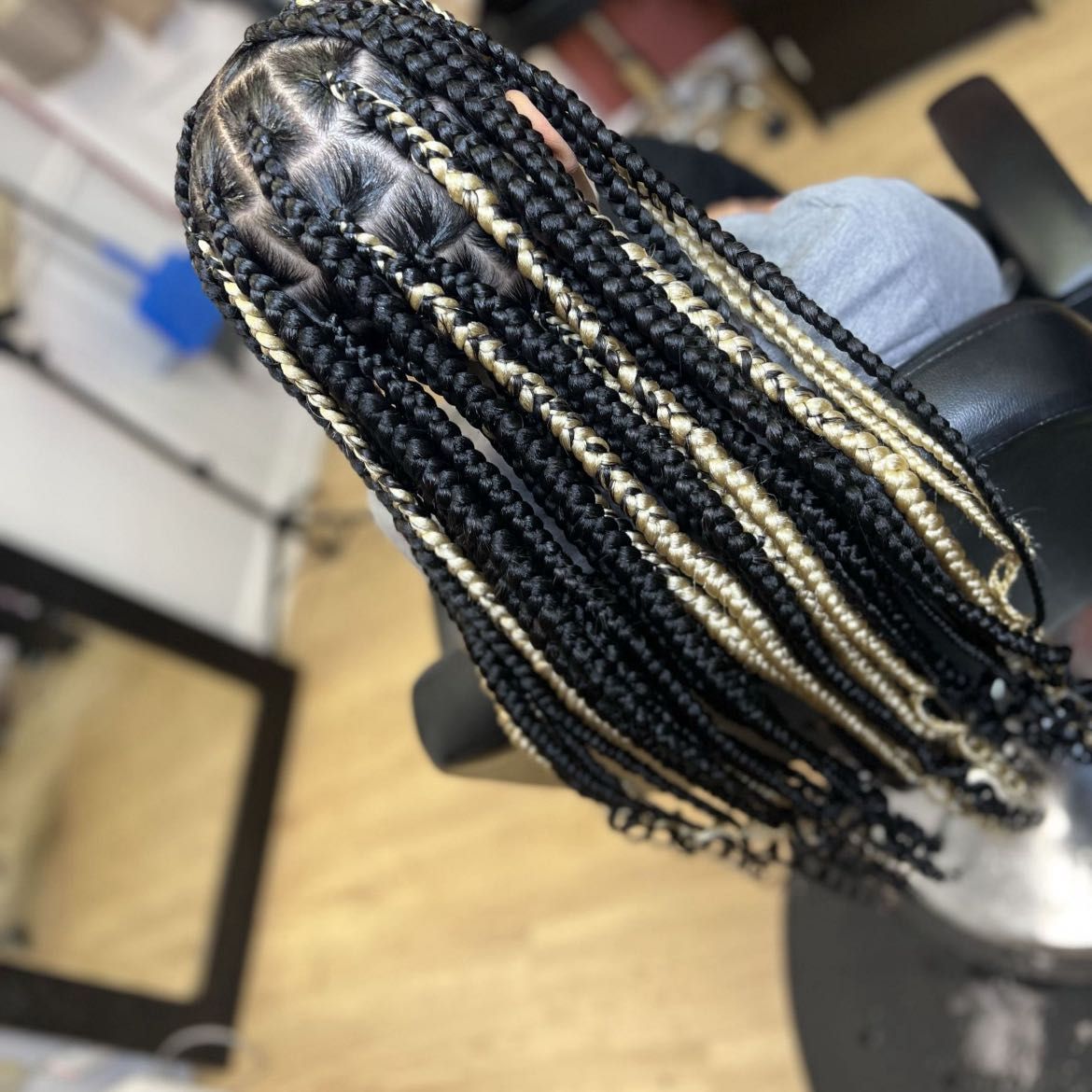 Large box braids portfolio
