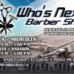 Who’s Next Barber Shop, Calle Mendez Vigo, 37, Ponce, 00730