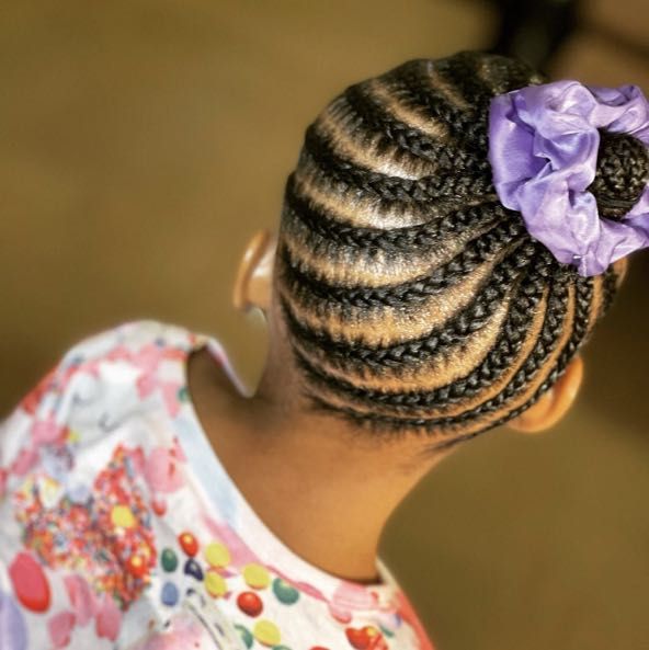 Kids Natural braids/9 and younger portfolio