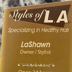 Styles of LA Hair Salon, 3975 West Quail Ave, Suite 3, Las Vegas, 89118