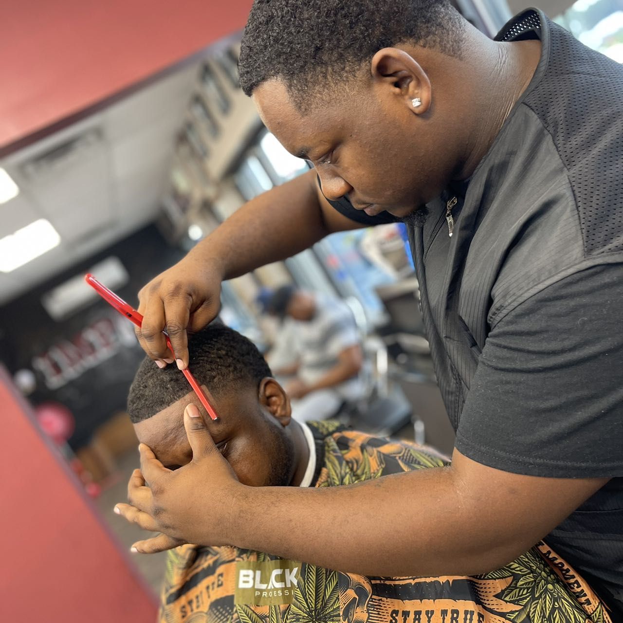 WATCH NOW: Barber goes from $5 fades in his grandma's Hammond