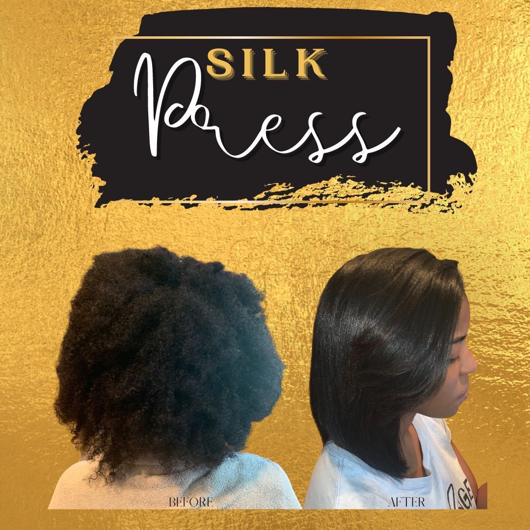 Silk Press (Full Service) portfolio