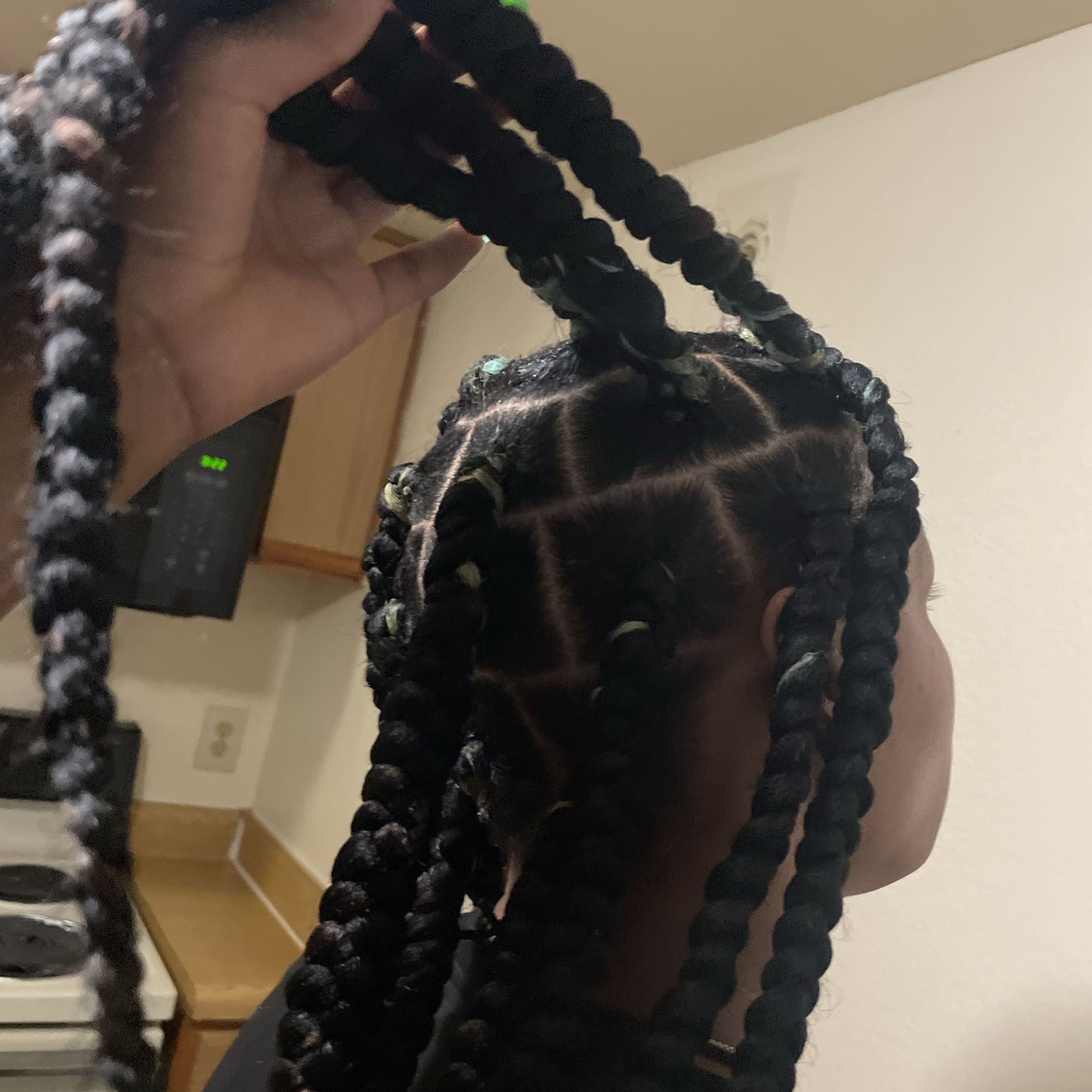 Knotless box braids 🌺 portfolio