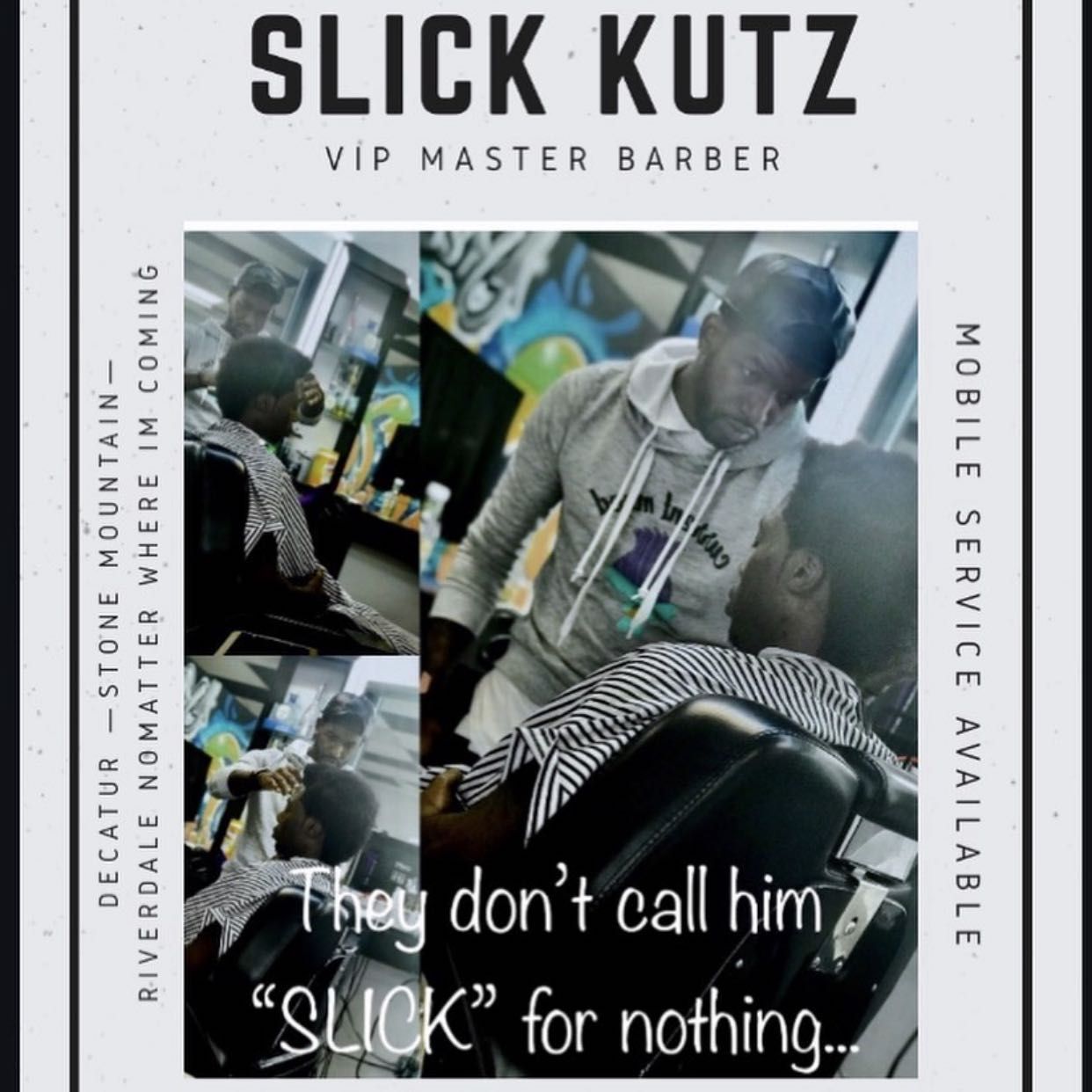 Slick Kutz, 5060 memorial dr, Kutz & loc, Stone Mountain, 30021