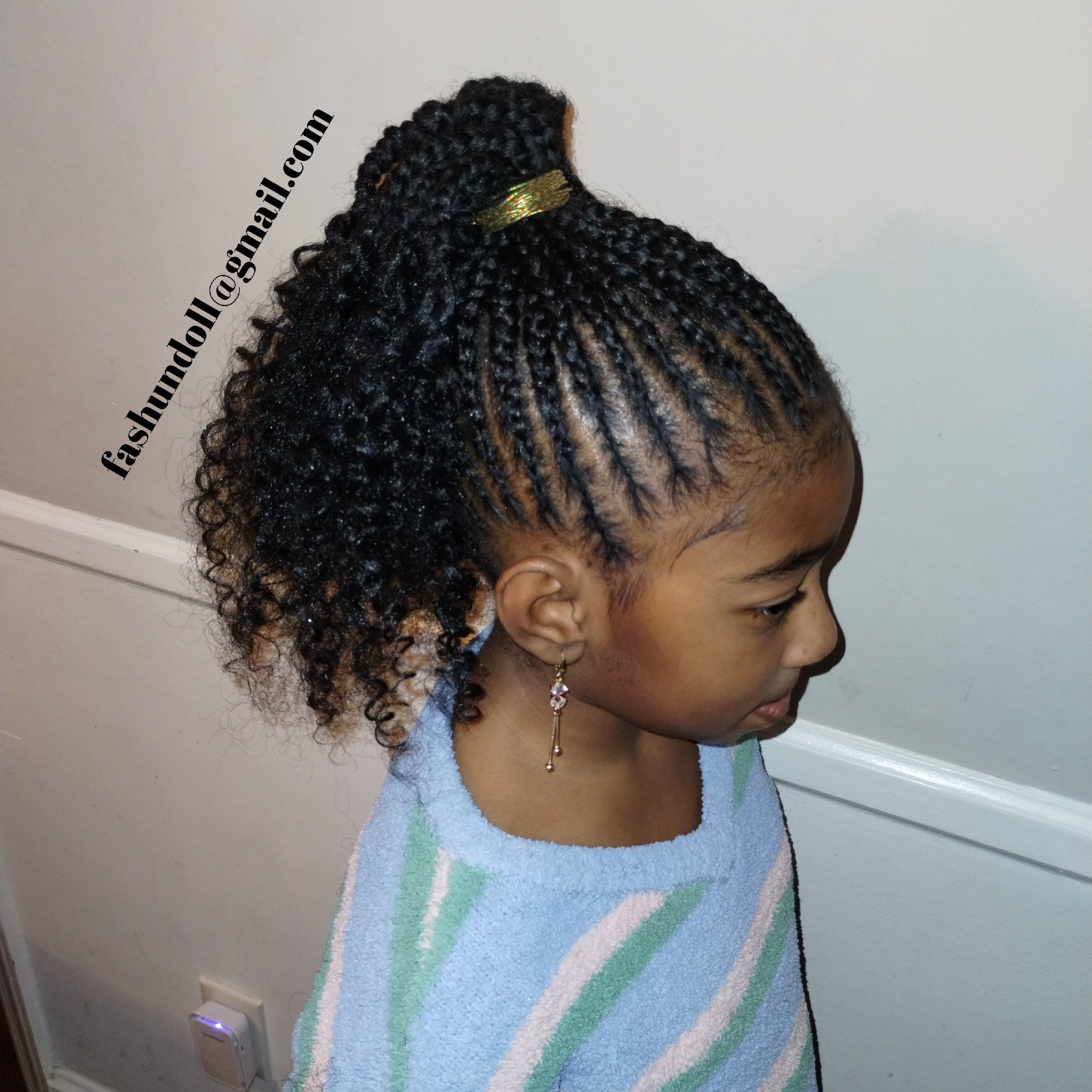 Kids Feed-ins Small W/Weave Hair Incl (9 & under) portfolio