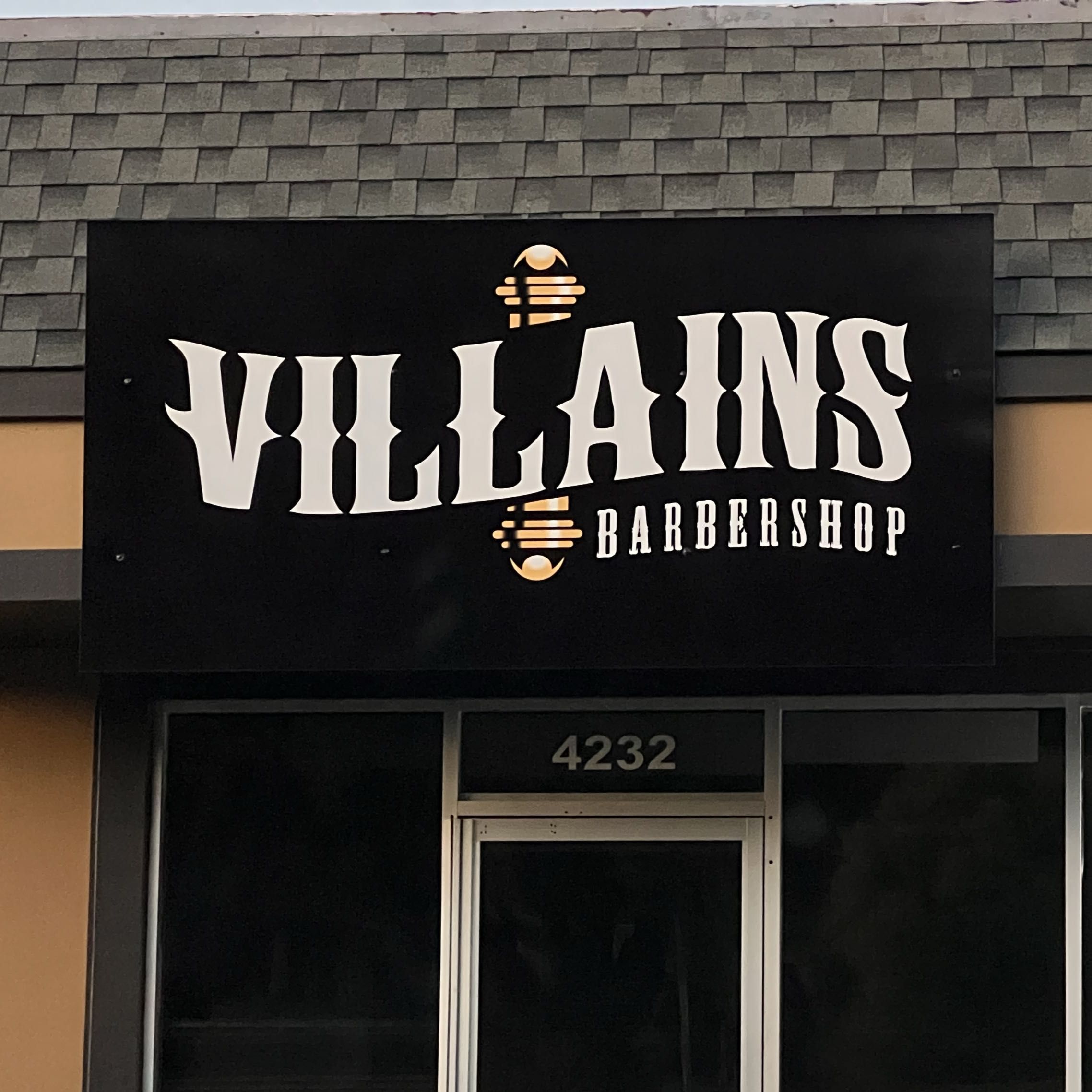 Villains Barbershop, 4232 Petaluma Blvd North, Petaluma, 94952