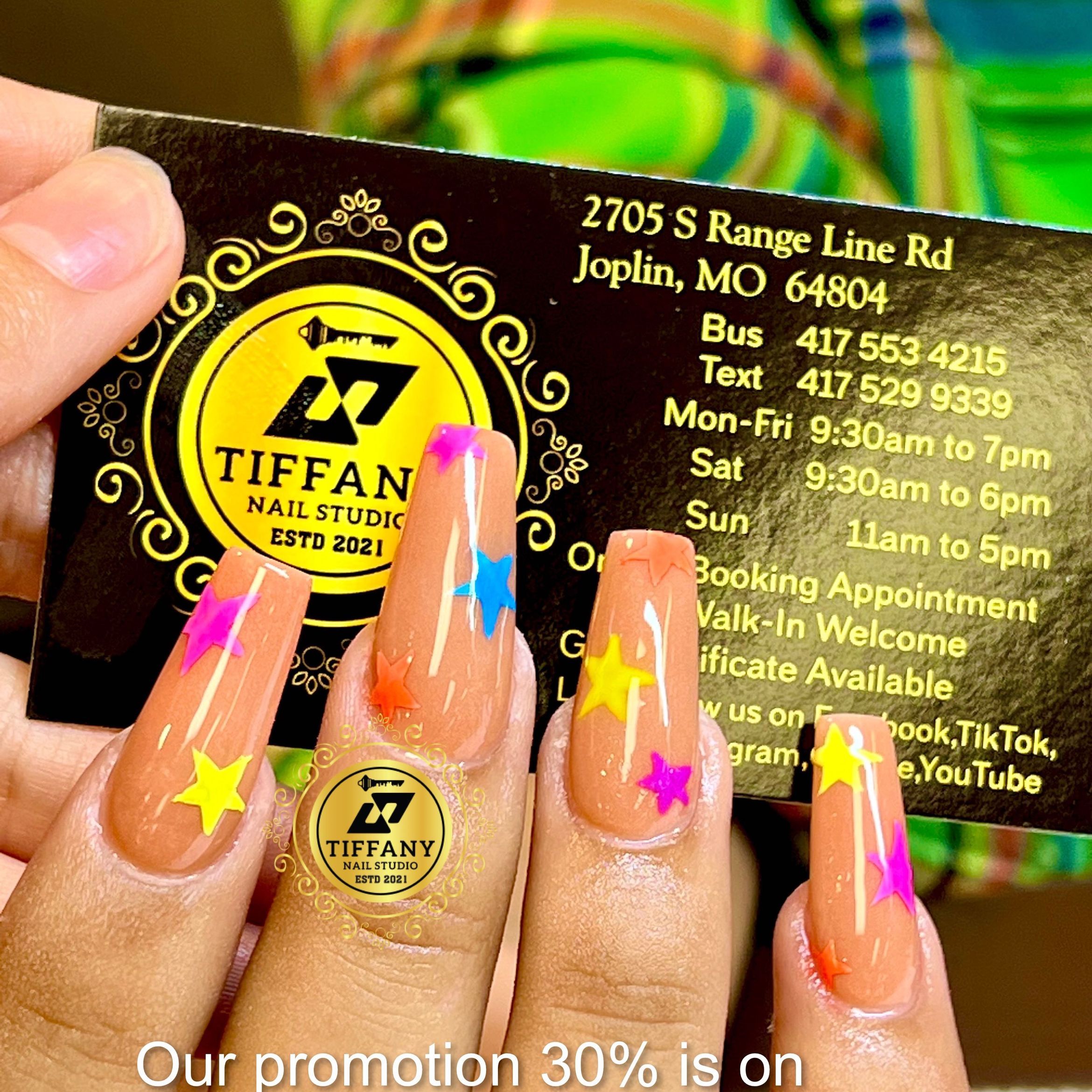 Tiffany Nail Studio, 2705 S Range Line Rd, Joplin, 64804