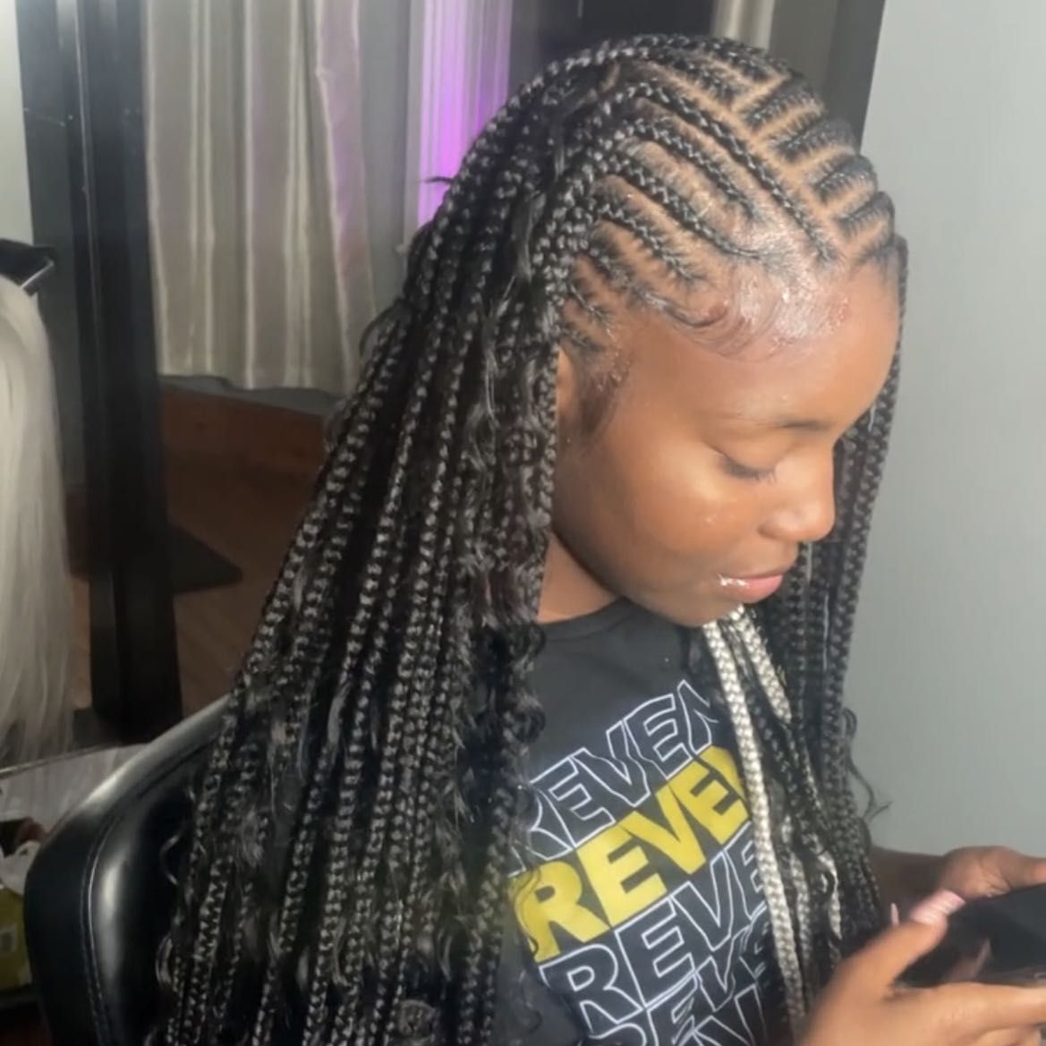 Fulani braids with a twist portfolio