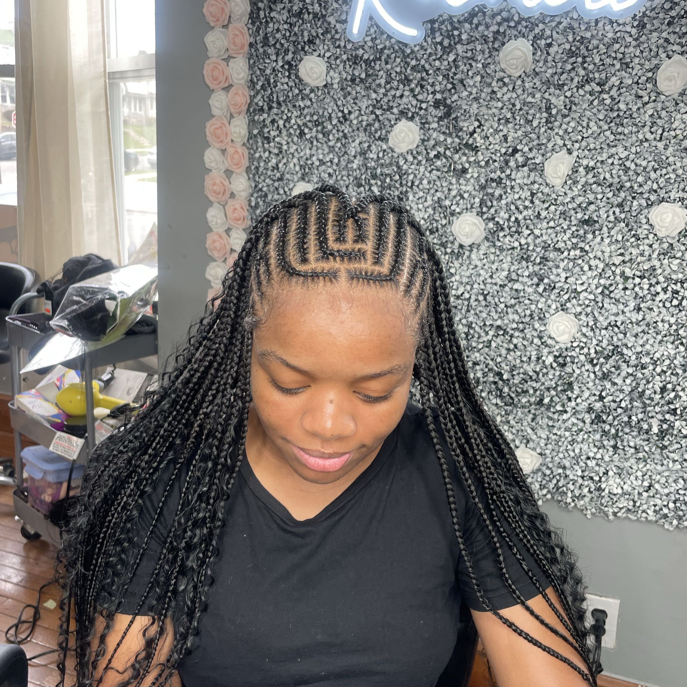 Fulani braids with a twist portfolio