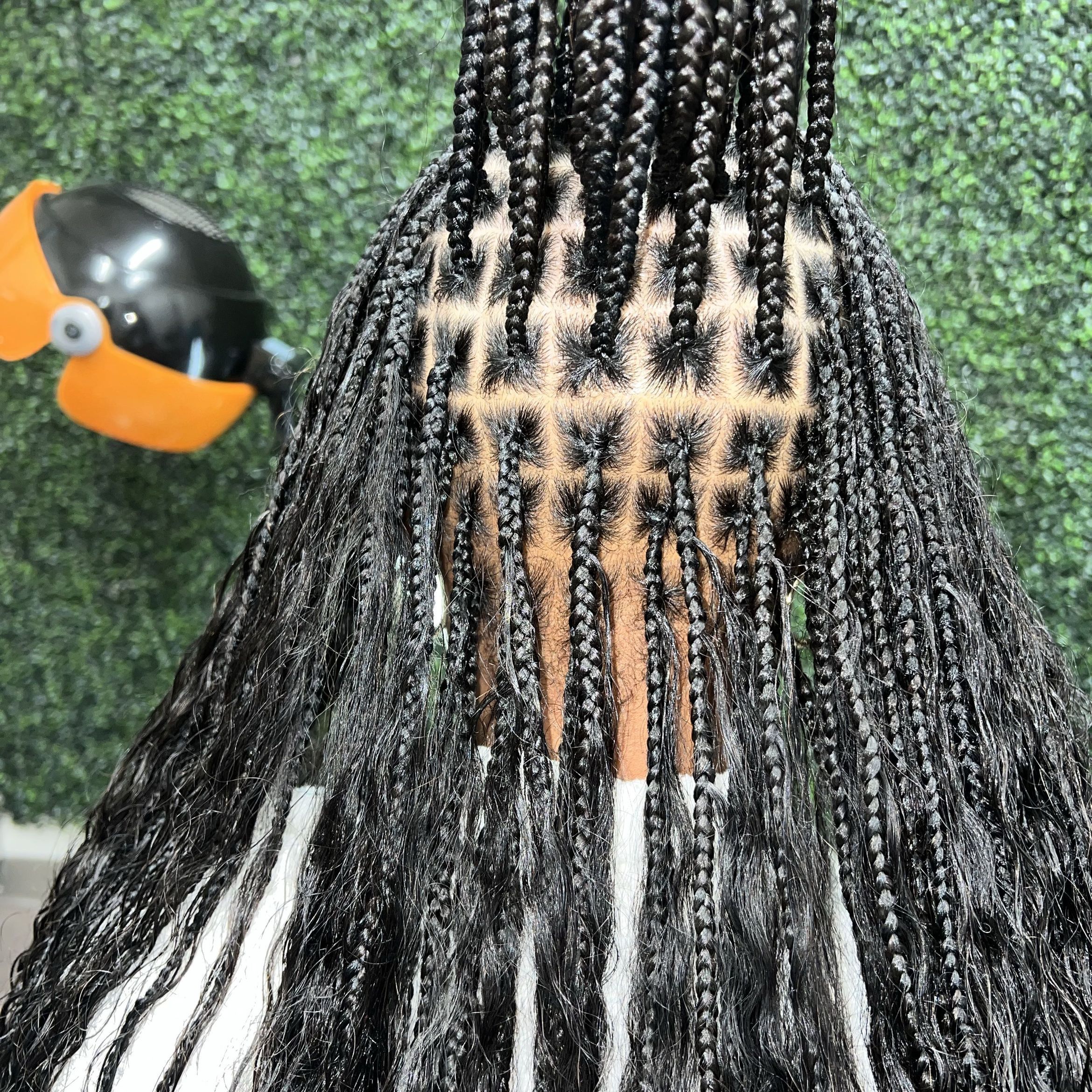Boho/Goddess Knotless ( hair on braids & ends) portfolio