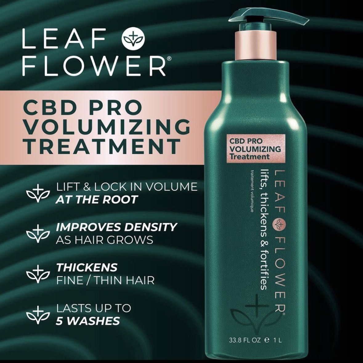 Leaf & Flower volumizing treatment portfolio