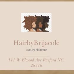 HairByBrijacole, 111 W Elwood Ave, Raeford, 28376