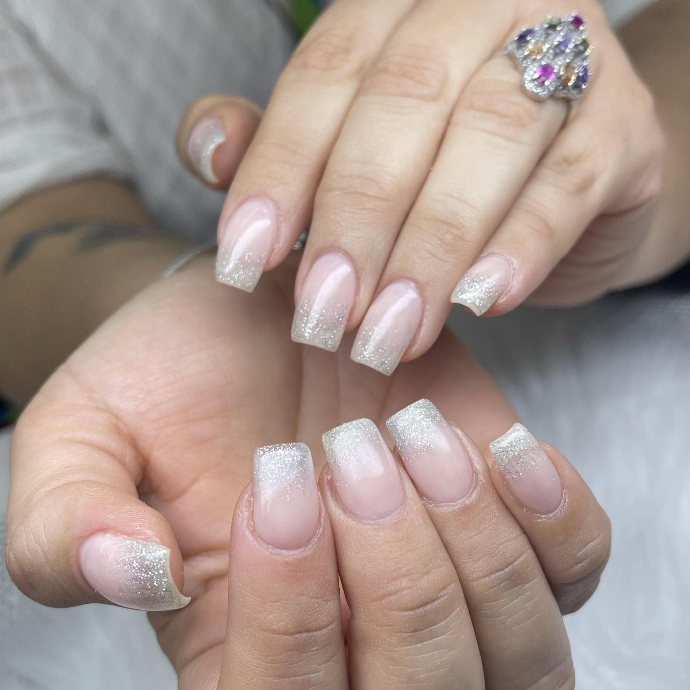 Poly gel on natural nail / design cost separate portfolio