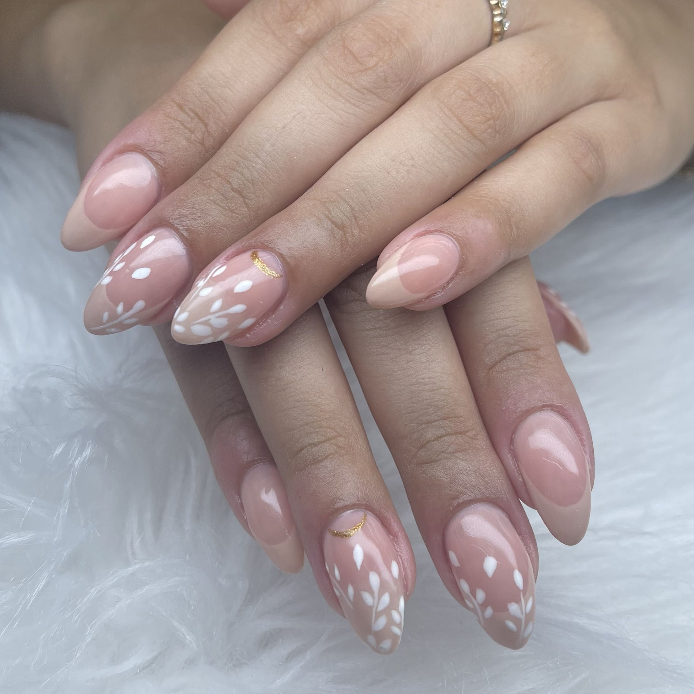 Poly gel on natural nail / design cost separate portfolio