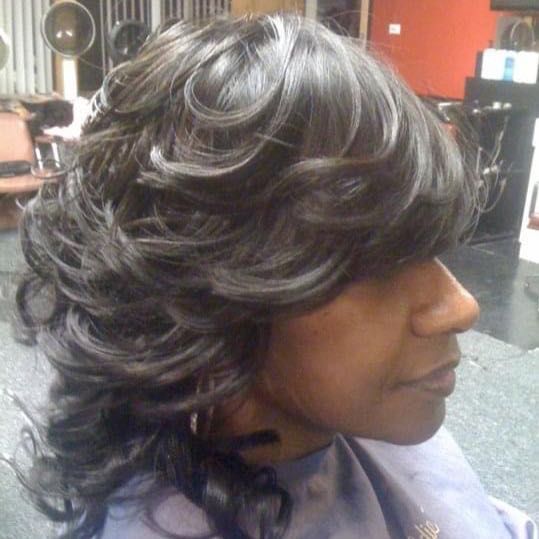 Traditional sew-in w/leave out portfolio