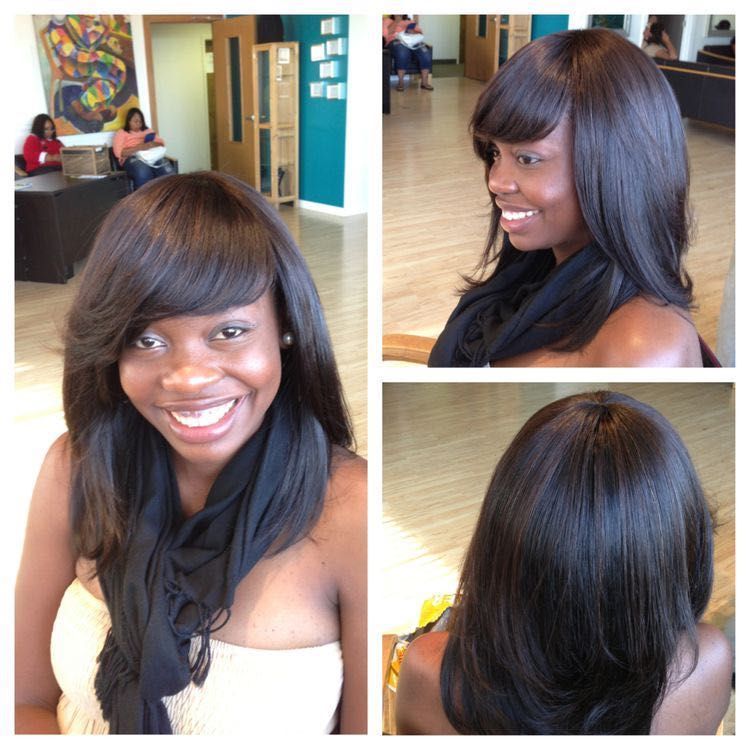 Full sew in no leave out portfolio