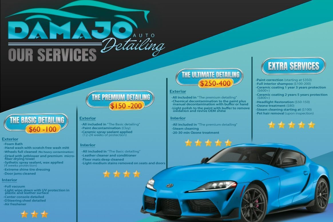 DAMAJO DETAILING SERVICES - Fort Lauderdale - Book Online - Prices,  Reviews, Photos