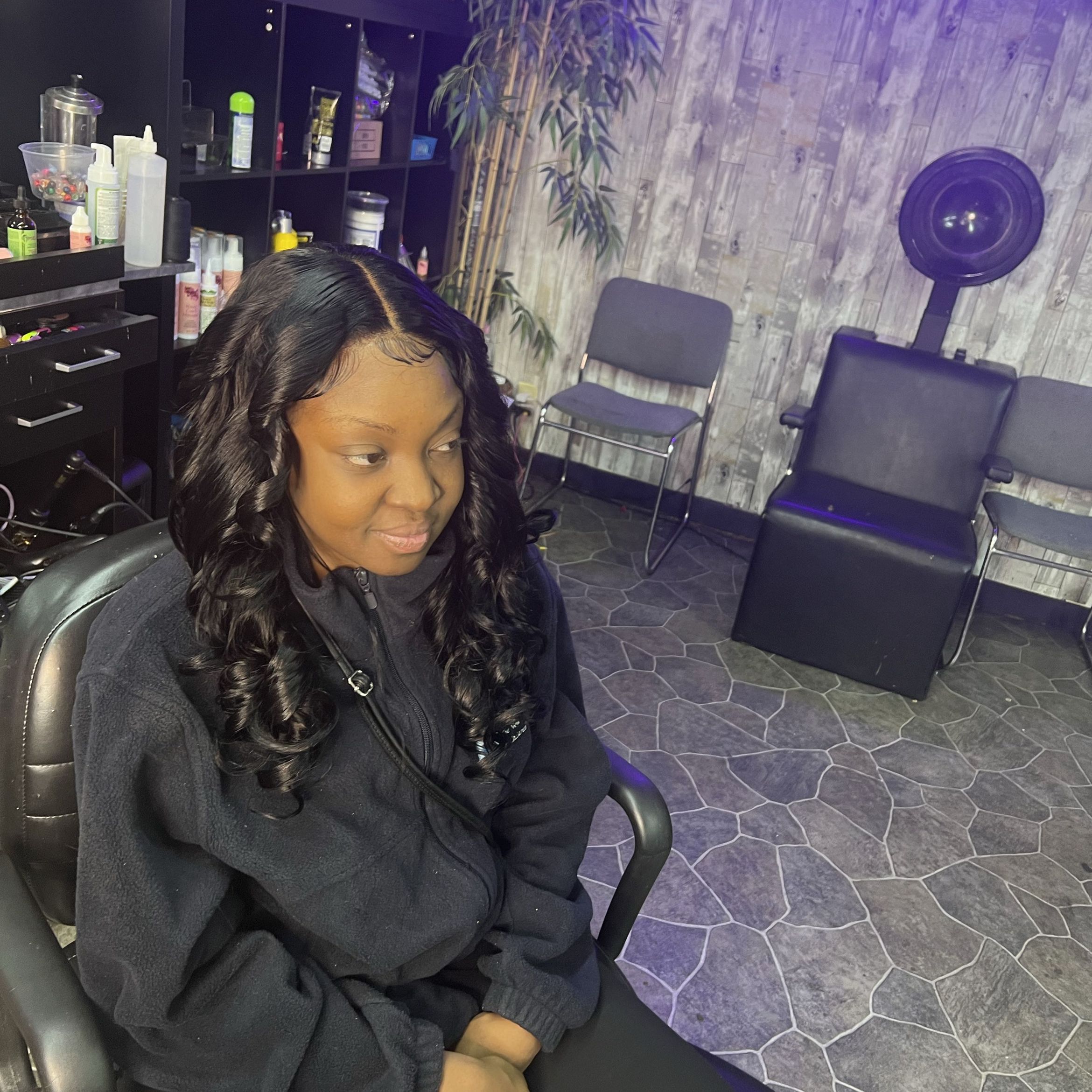 Lace frontal wigs installations (Weave portfolio