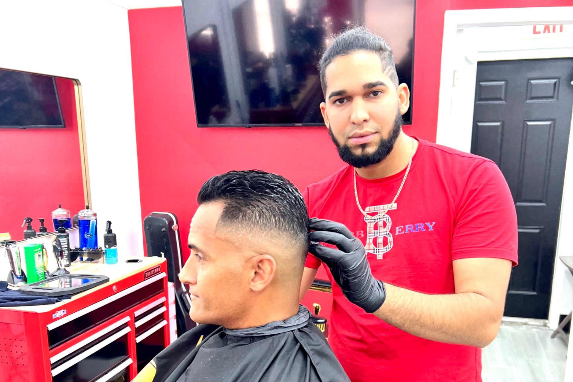 Top of the line barbershop