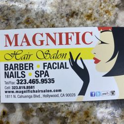 Magnific Hair Salon, 1811 N Cahuenga Blvd, Los Angeles, 90028