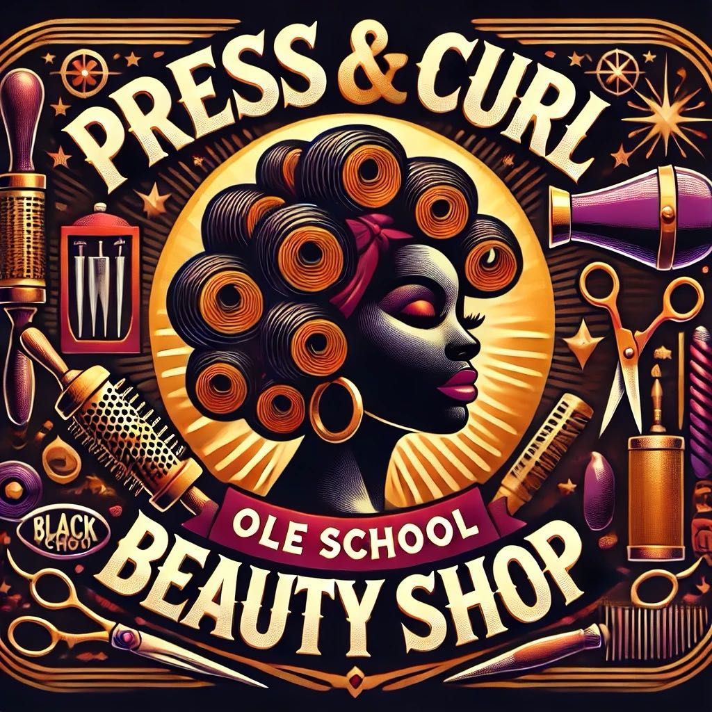 Press & Curl Ole School Beauty Salon, 1672 E. 63rd st., Kansas City, 64127