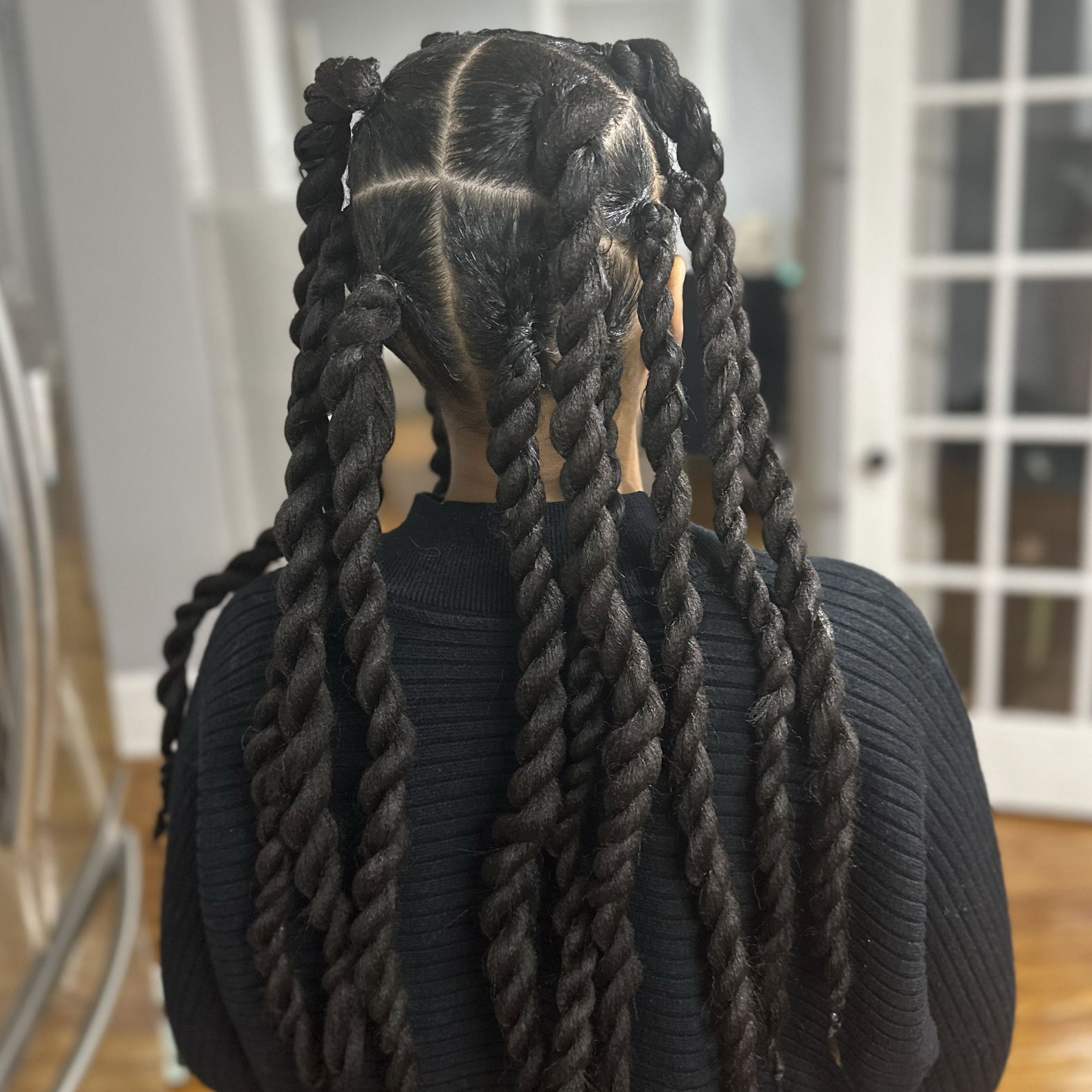 Two strand twist with extensions (small) portfolio