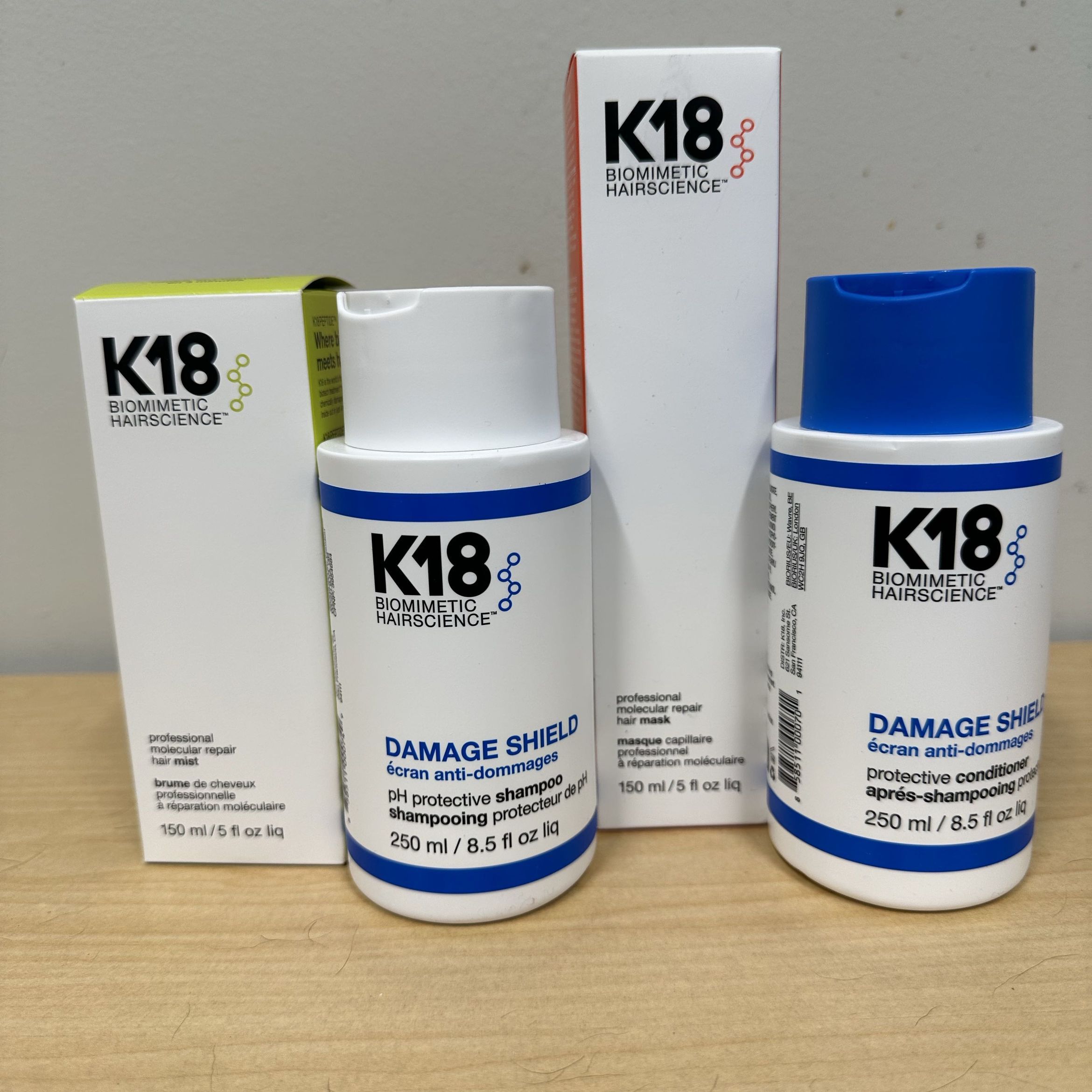 K18 professional molecular repair Line portfolio
