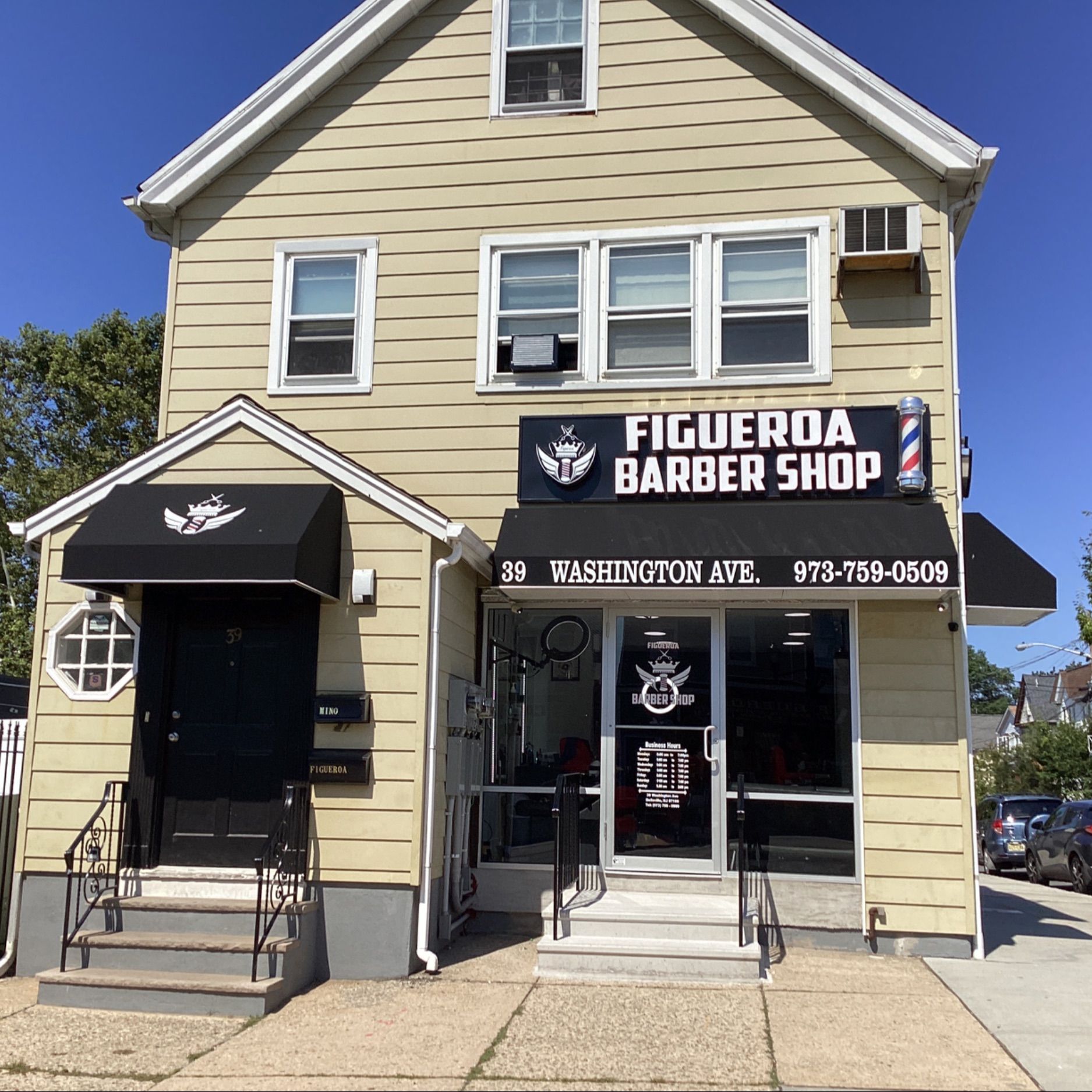 Figueroa Barber Shop, 39 Washington Ave, Belleville, 07109