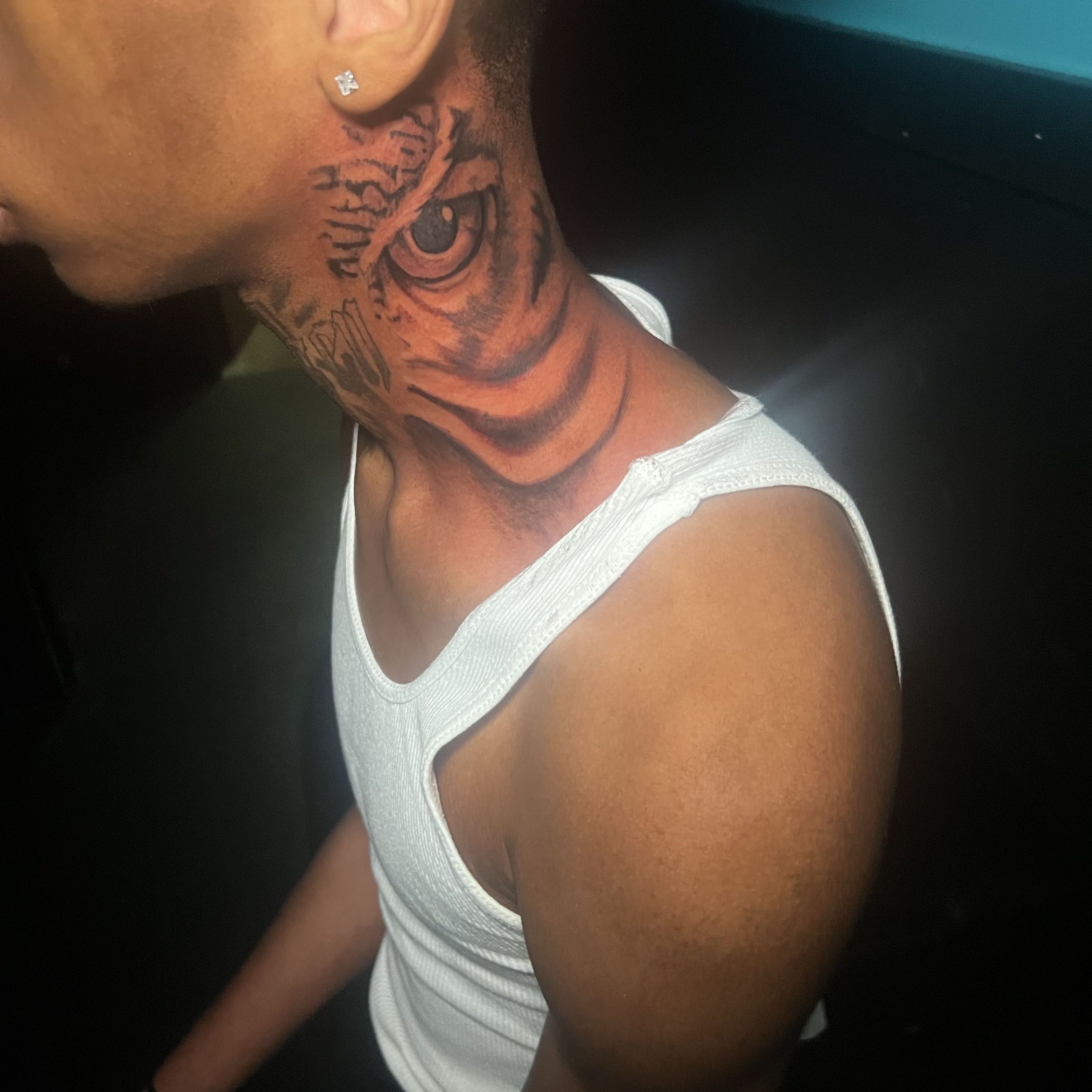 neck tattoo portfolio
