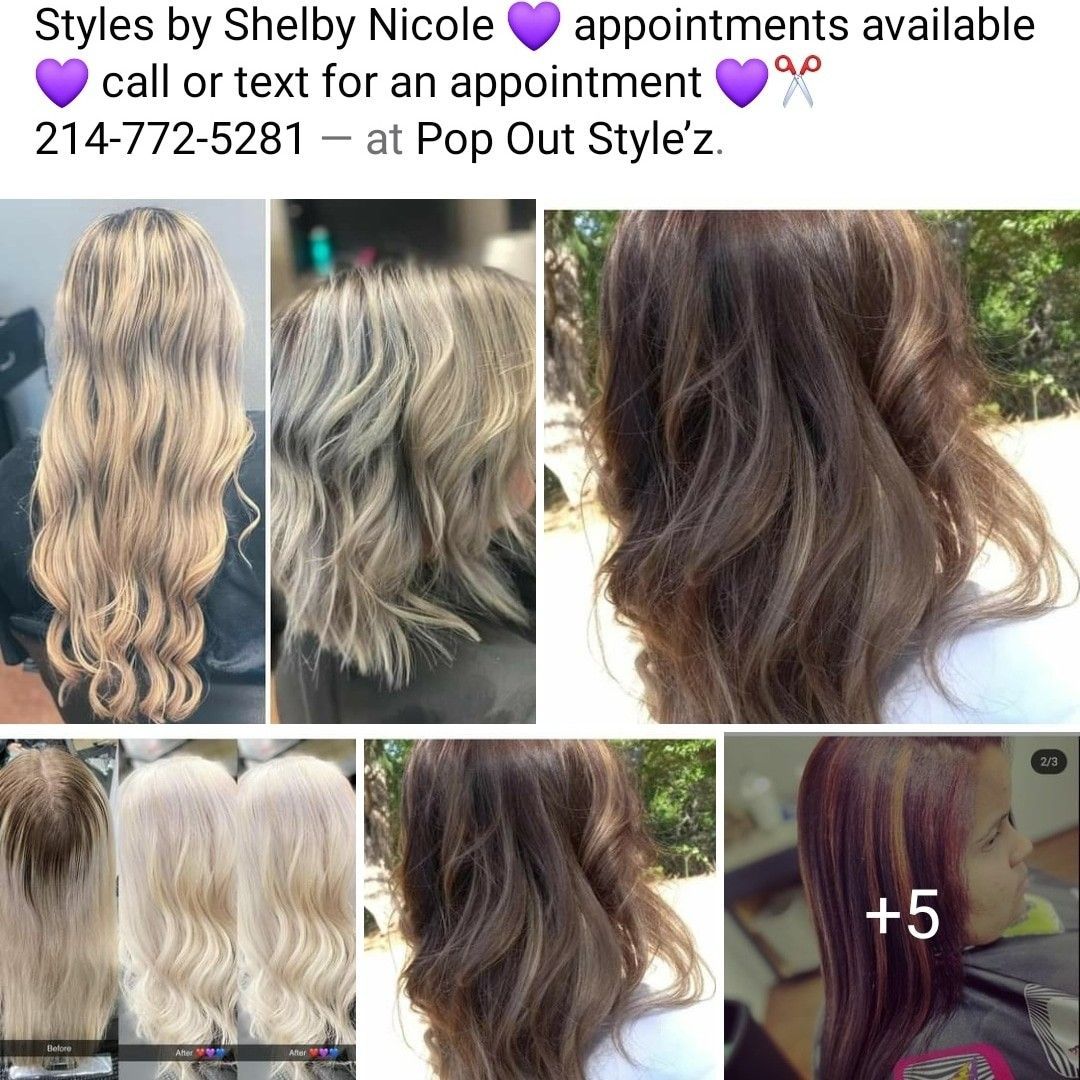 Styles By Shelby Nicole @ Lazelle beauty Bar, 3705 Beltline Rd, Suite 500, Sunnyvale, 75182