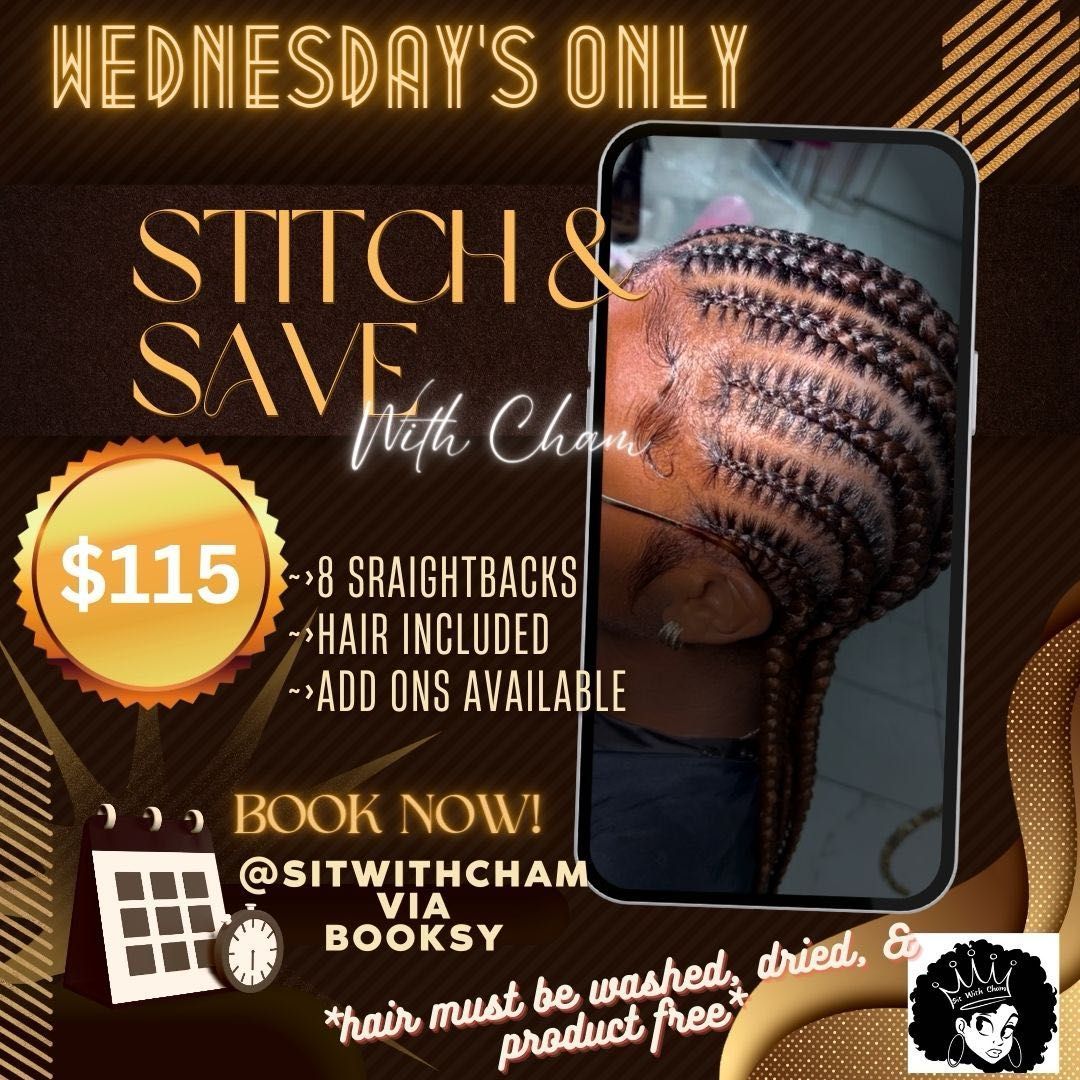 Stitch & Save (Wednesday Only) portfolio