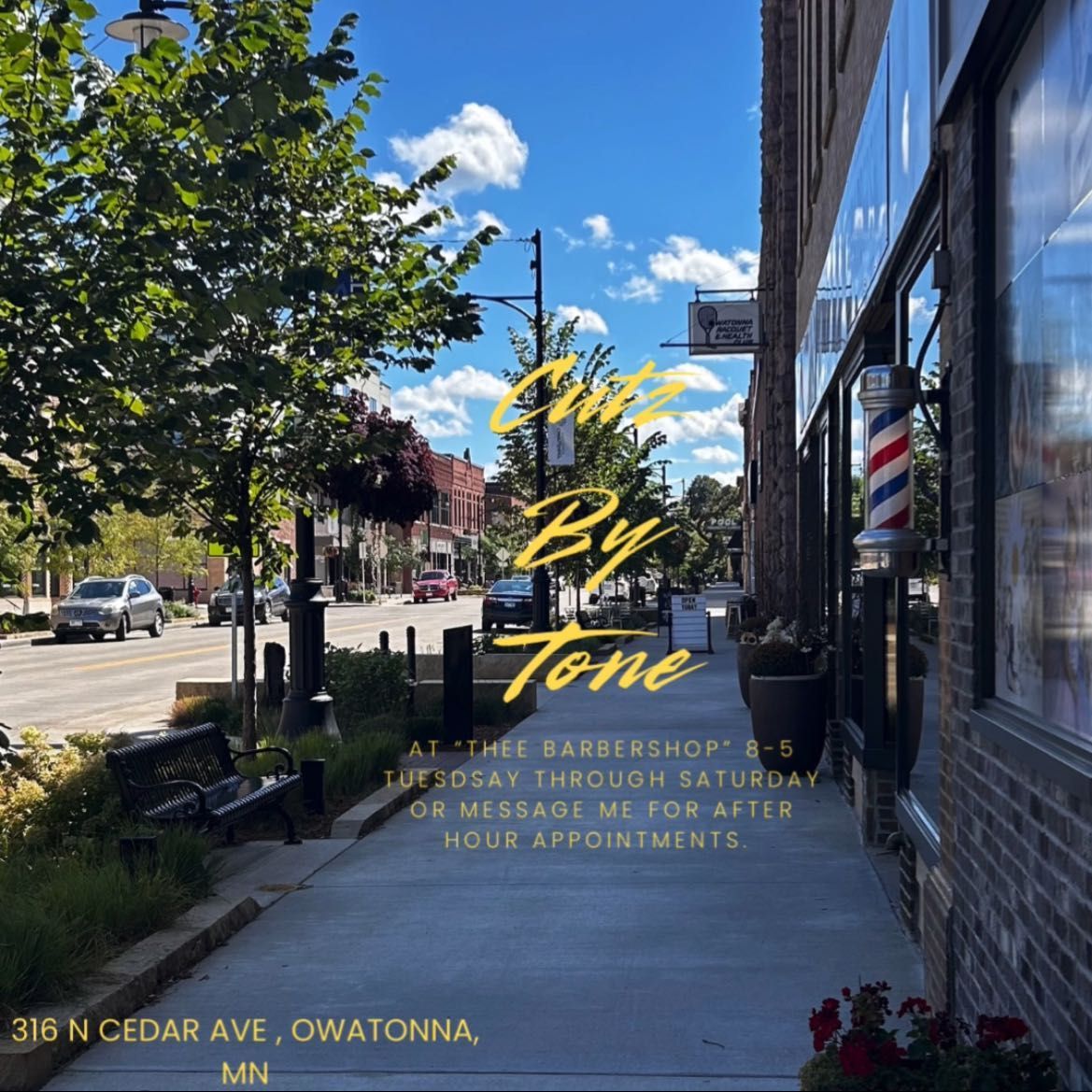 Cutz By Tone, 316 N Cedar Ave, Owatonna, 55060