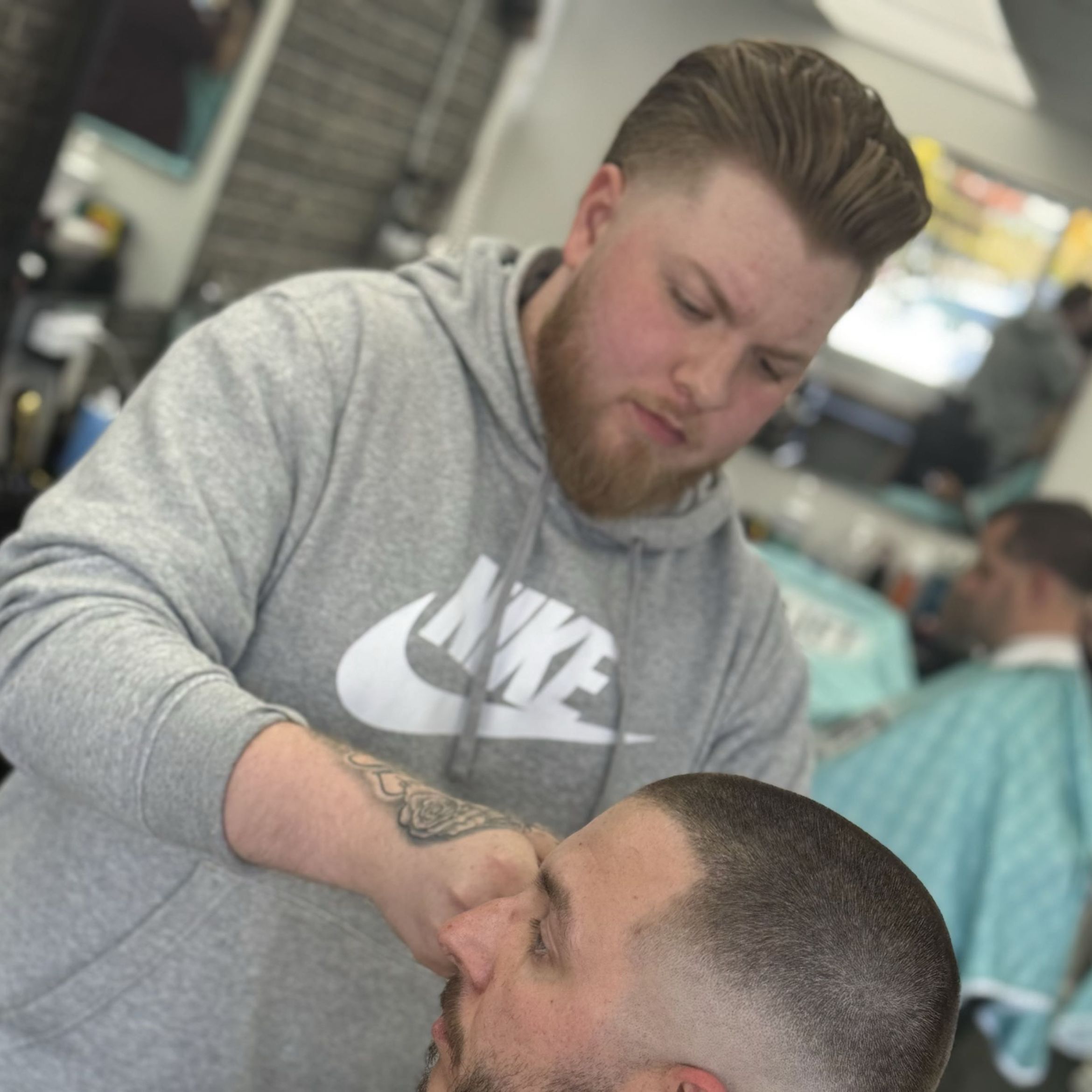 Chris Pinto @ Over the Top Barbershop, 105 water st, Wakefield, 01880