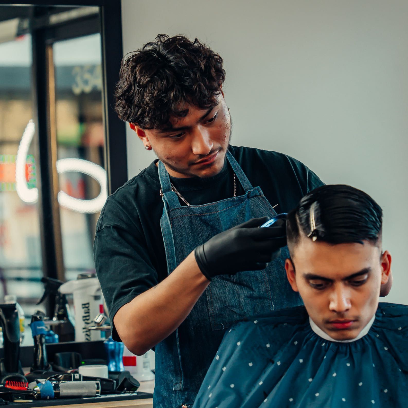 Barber Drew, 3404 W Washington Blvd, Washington Market, Los Angeles, 90018