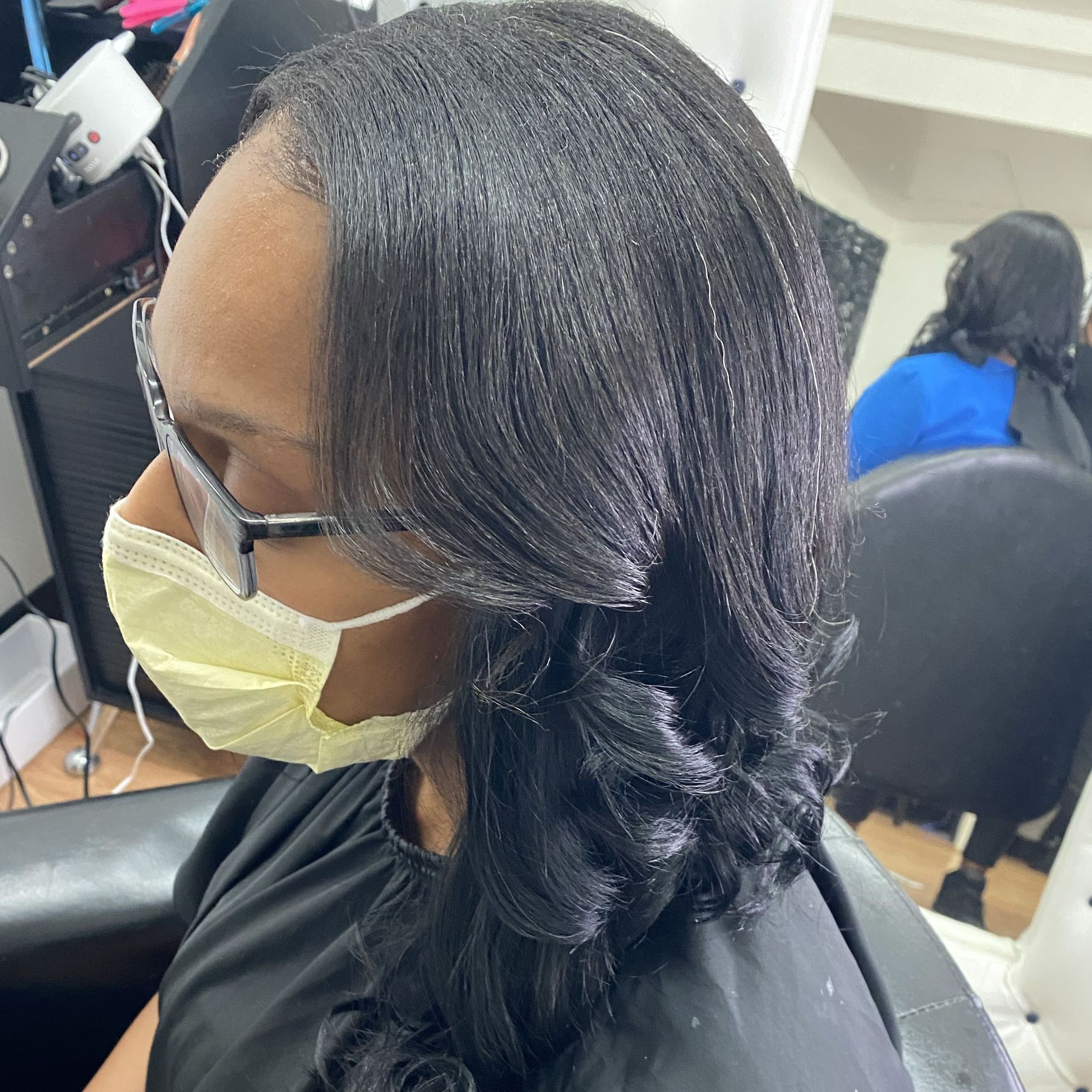 Sew-in weave with minimal leave out portfolio