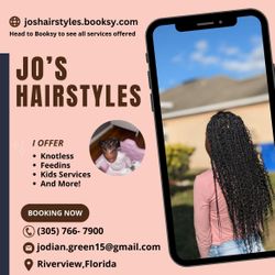 Jo's hairstyles, 1, MOBILE BRAIDER, Riverview, 33579