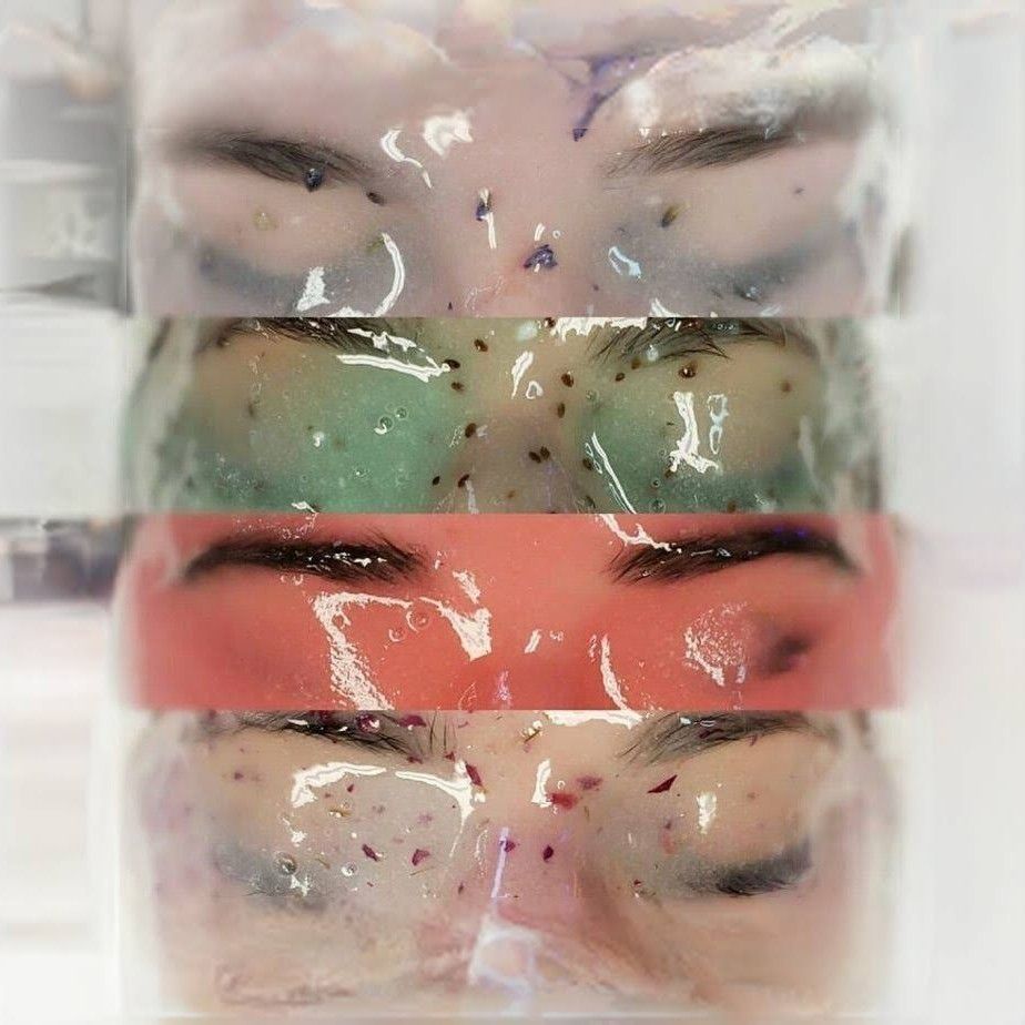 Deluxe Hydrojelly mask facial portfolio