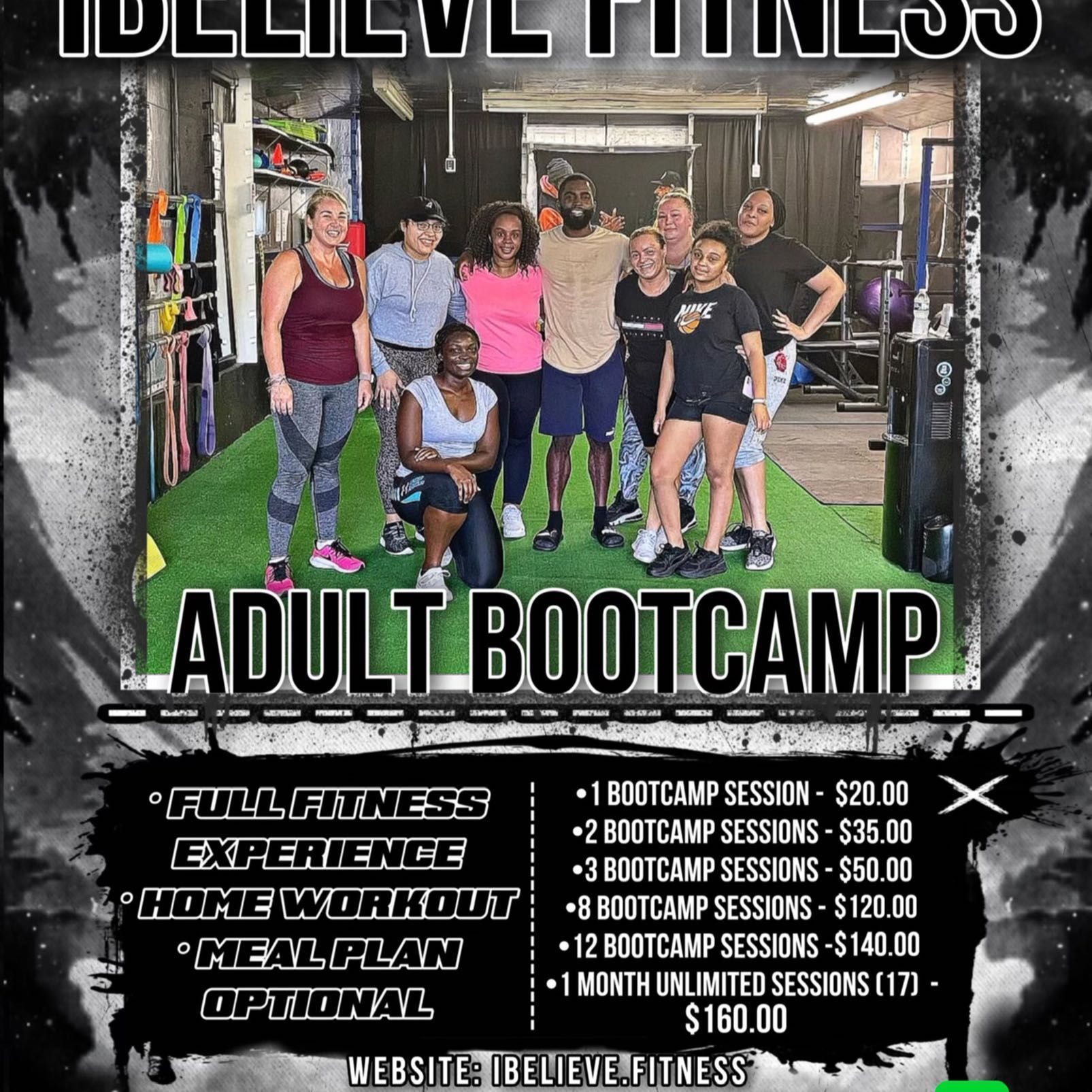 Adult Weight/Fat loss Boot Camp portfolio