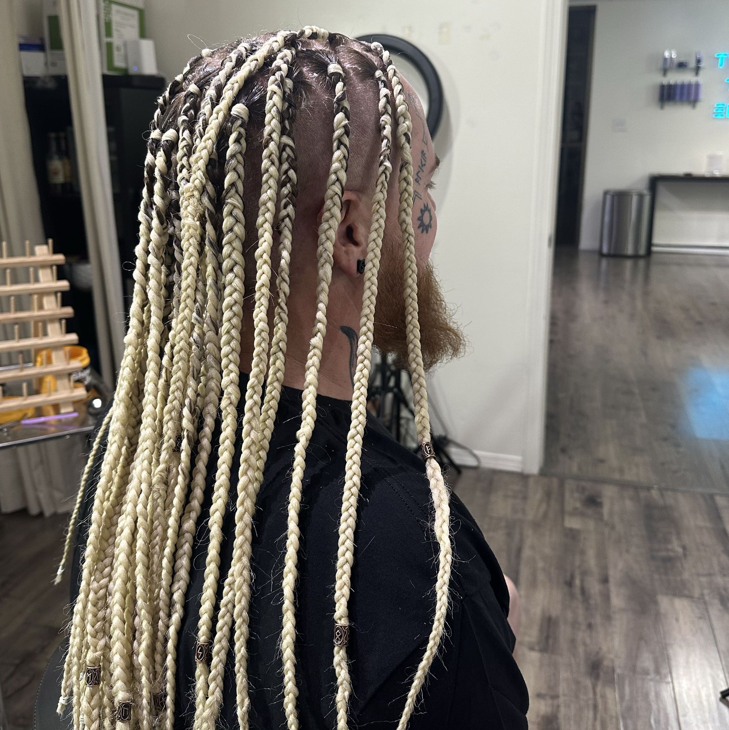Box braids/twists (hair added) portfolio
