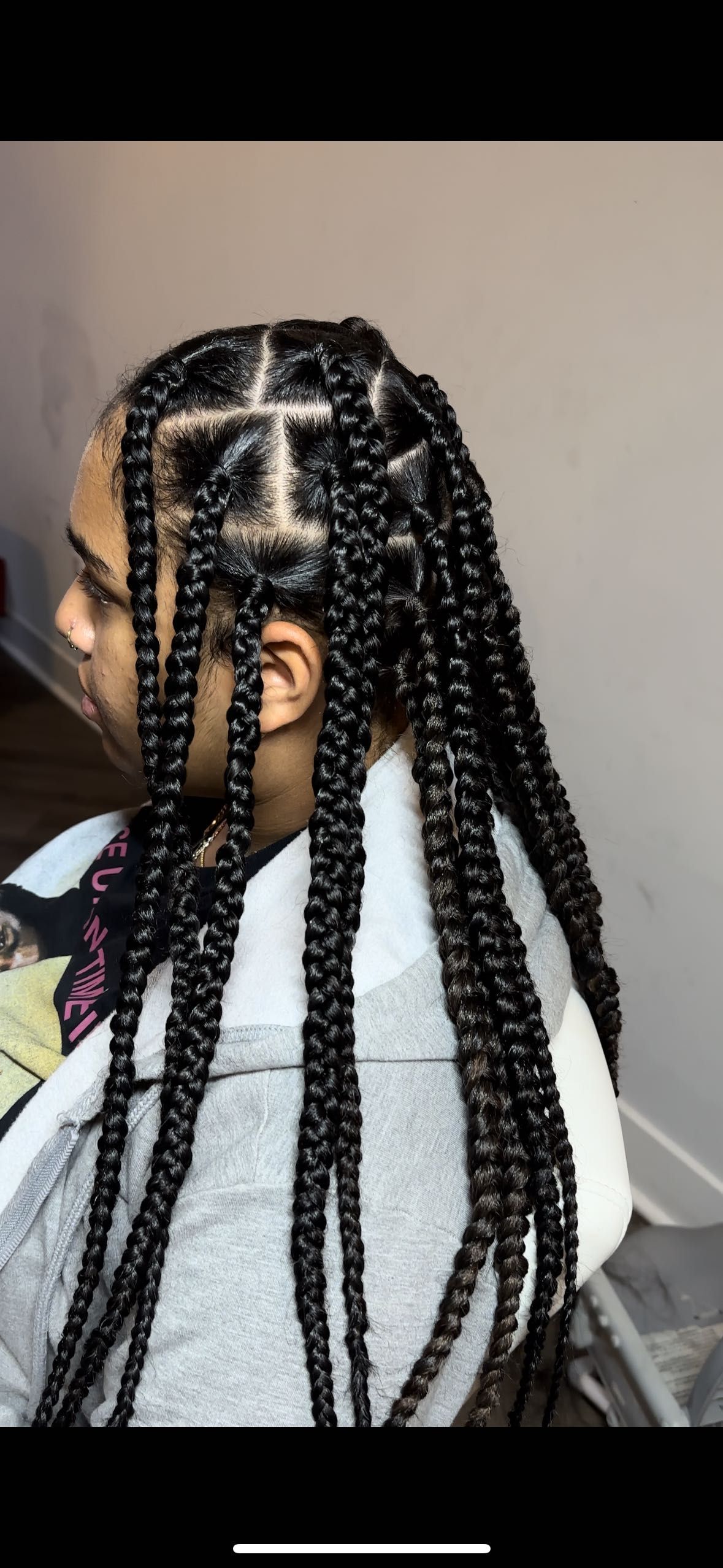 Box braids/twists (hair added) portfolio