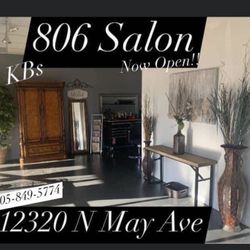 806 barber and beauty salon, 12320 N May Ave., Oklahoma City, 73120