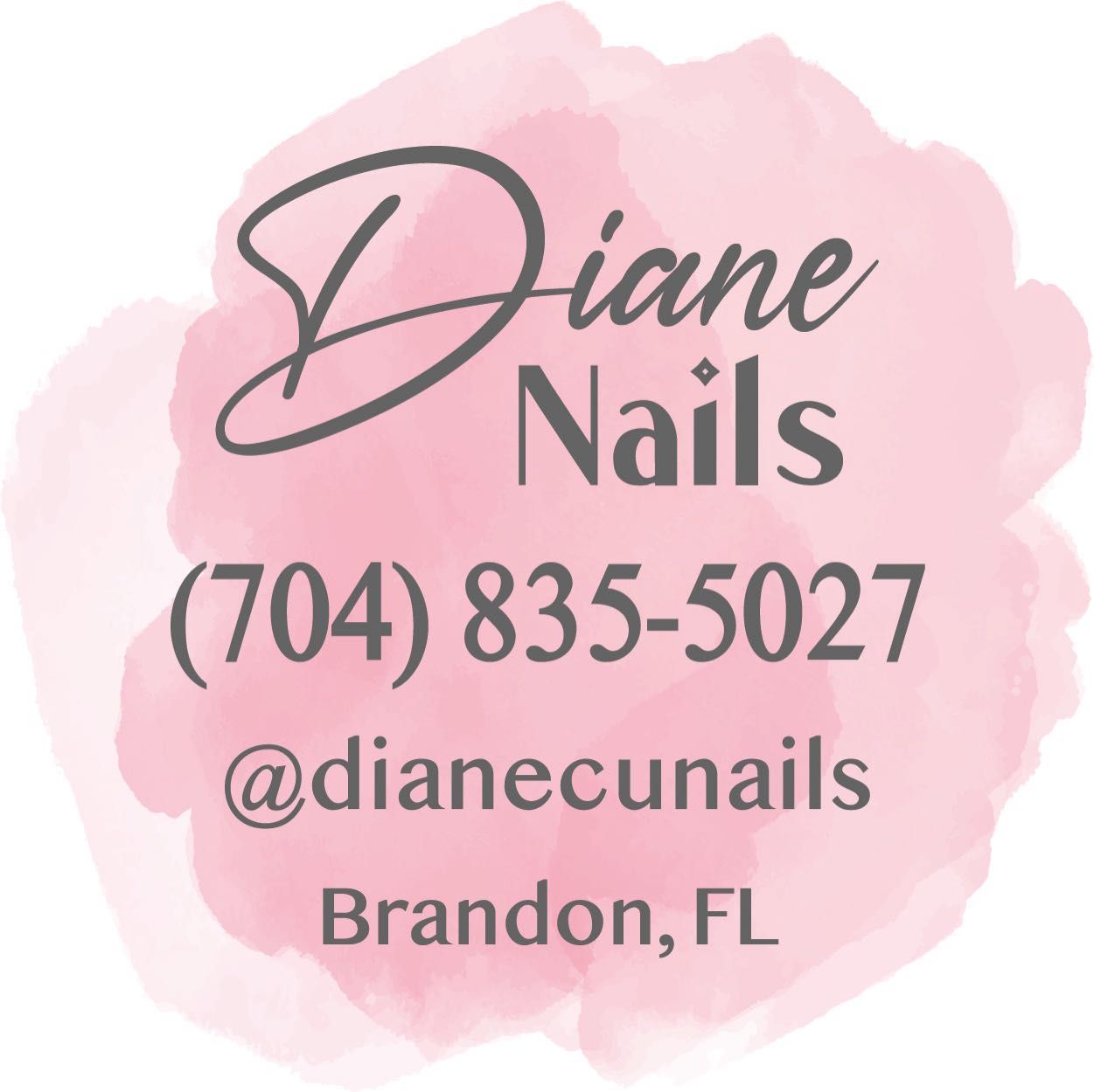 Diane Nails, 2309 bottega lane, Brandon, 33511