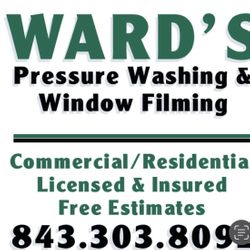 Ward’s Pressure Washing and Window Filming, 4000 Dorchester Rd, North Charleston, 29405