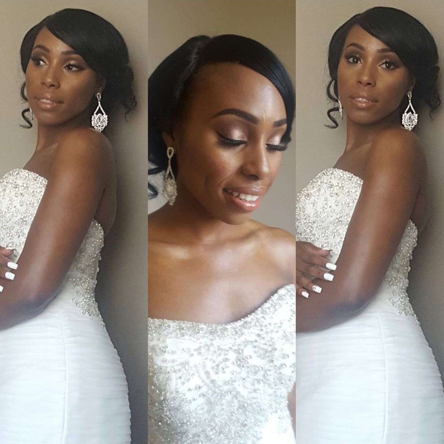 Bridal Makeup And Hair (White Dress) portfolio